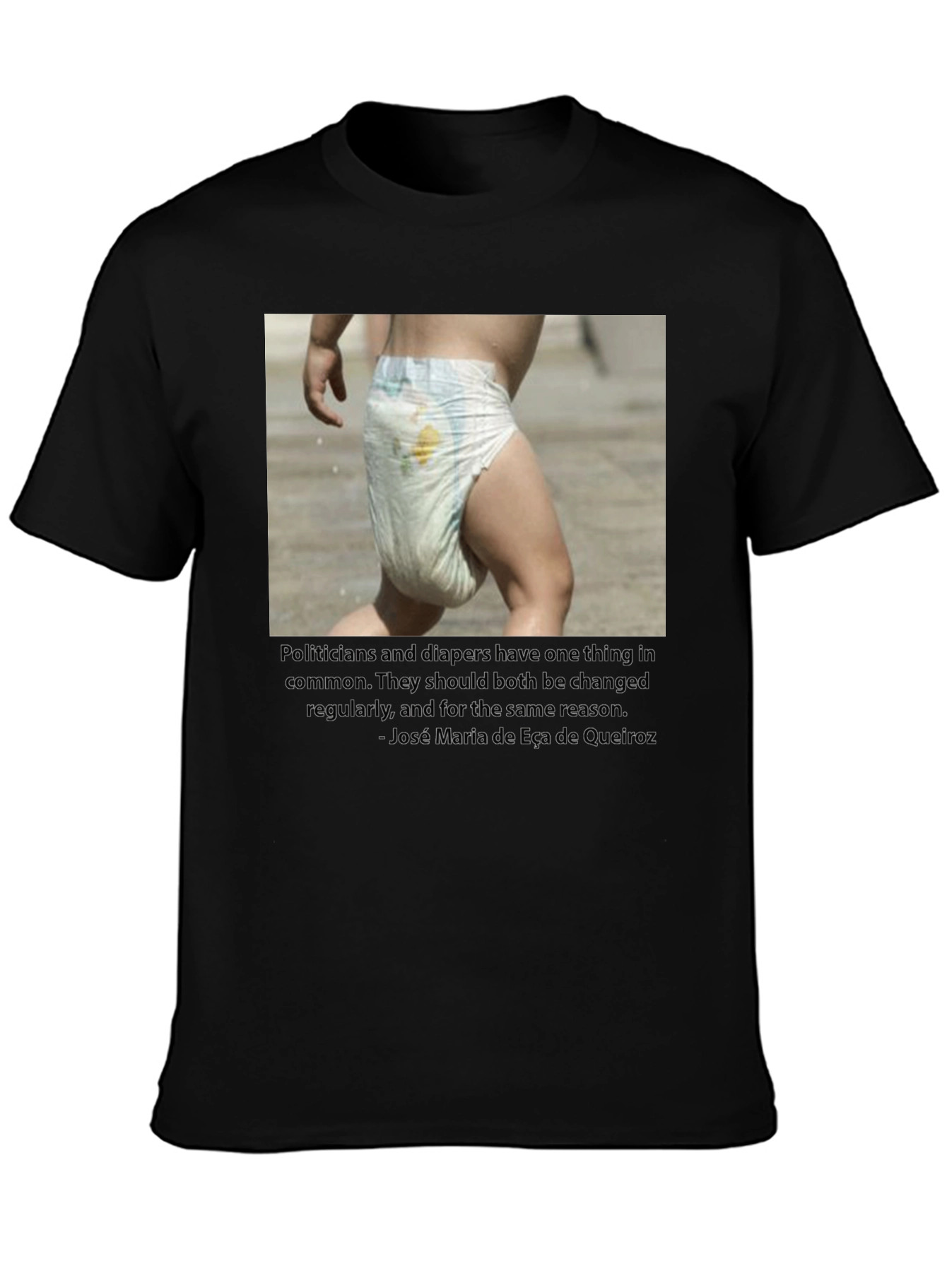 Humorous Politics & Diapers T-Shirt