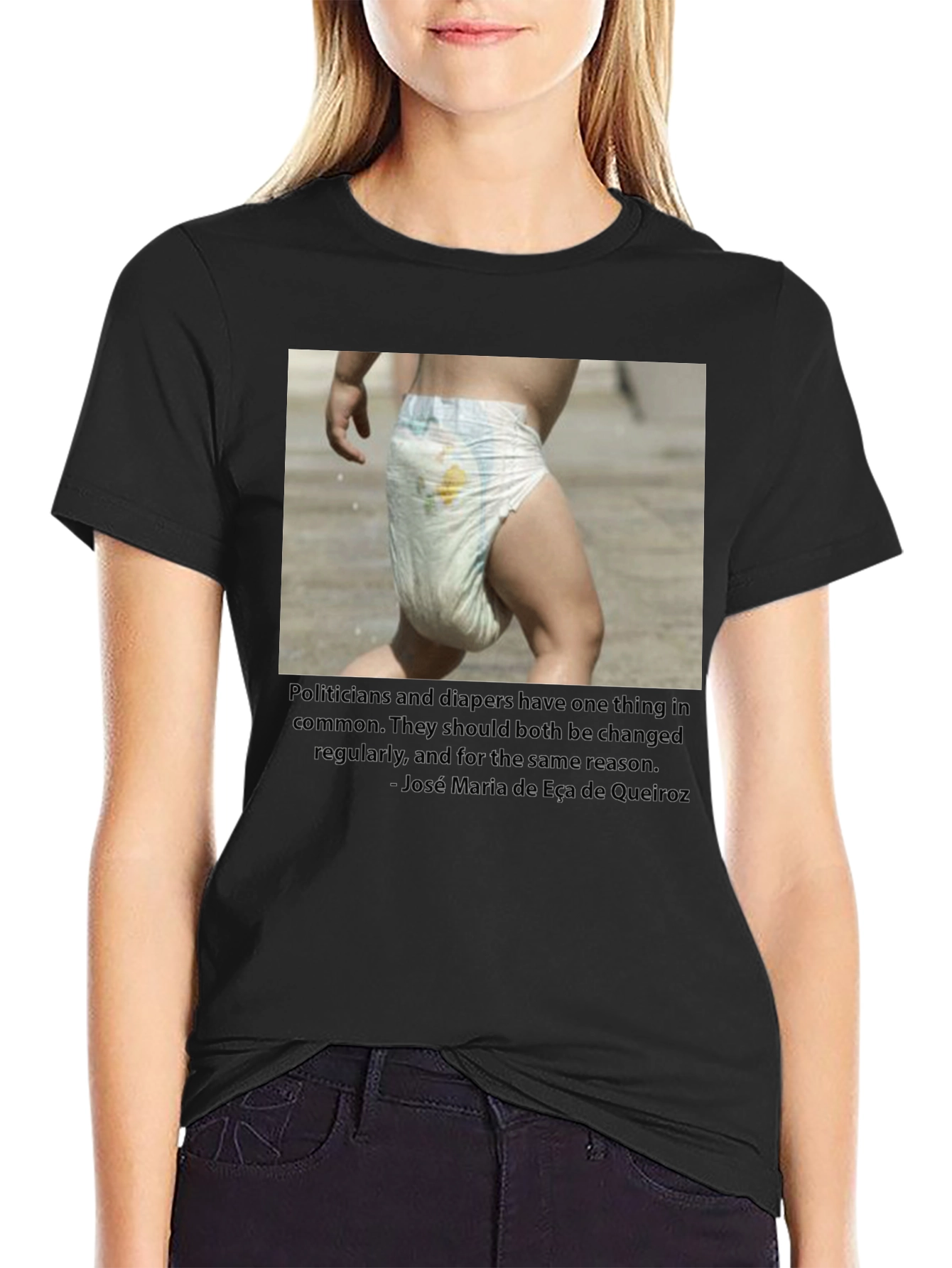 Humorous Politics & Diapers T-Shirt
