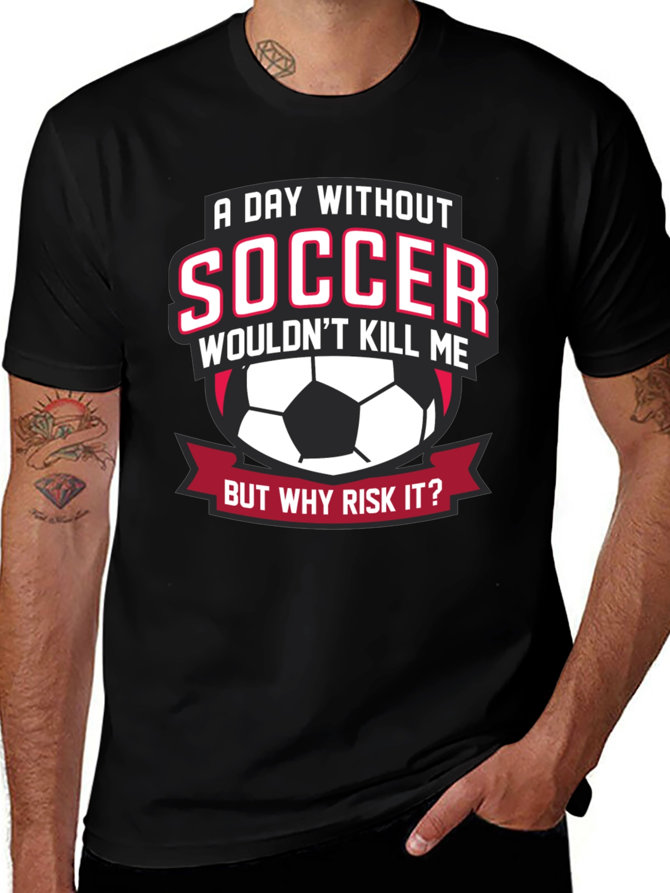 Soccer Lover T-Shirt: A Day Without Soccer