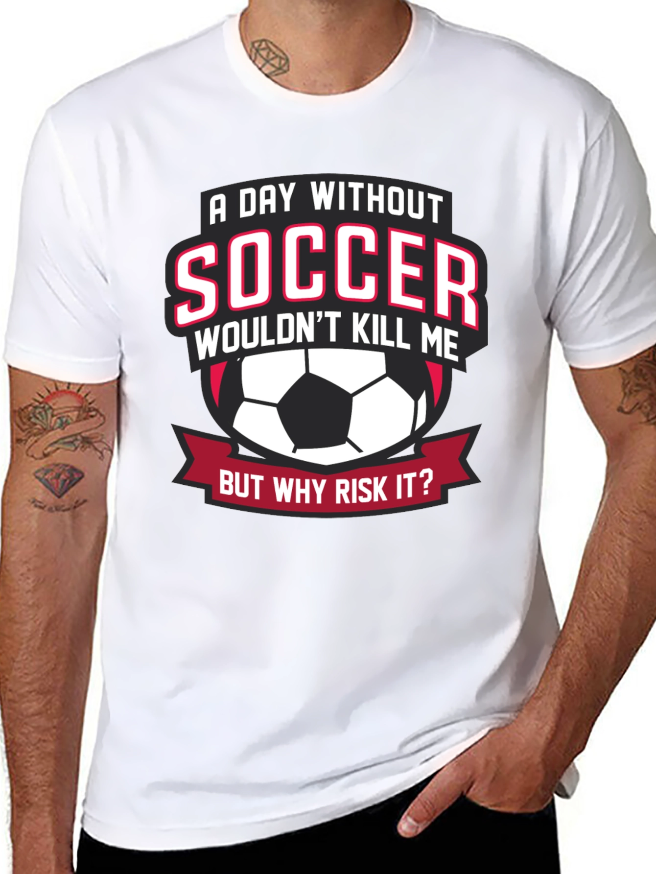 Soccer Lover T-Shirt: A Day Without Soccer