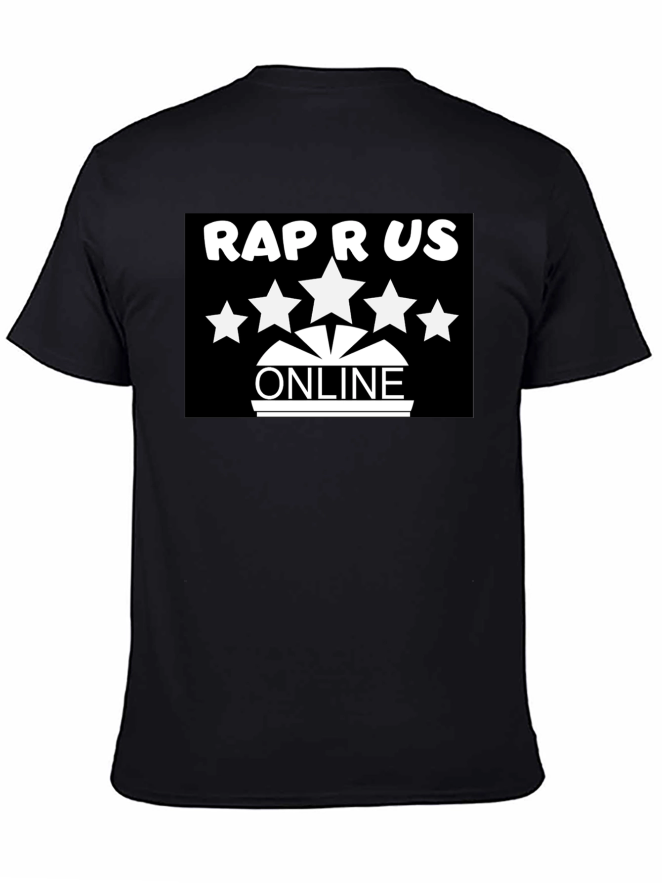 Rap R US Online Black T-Shirt