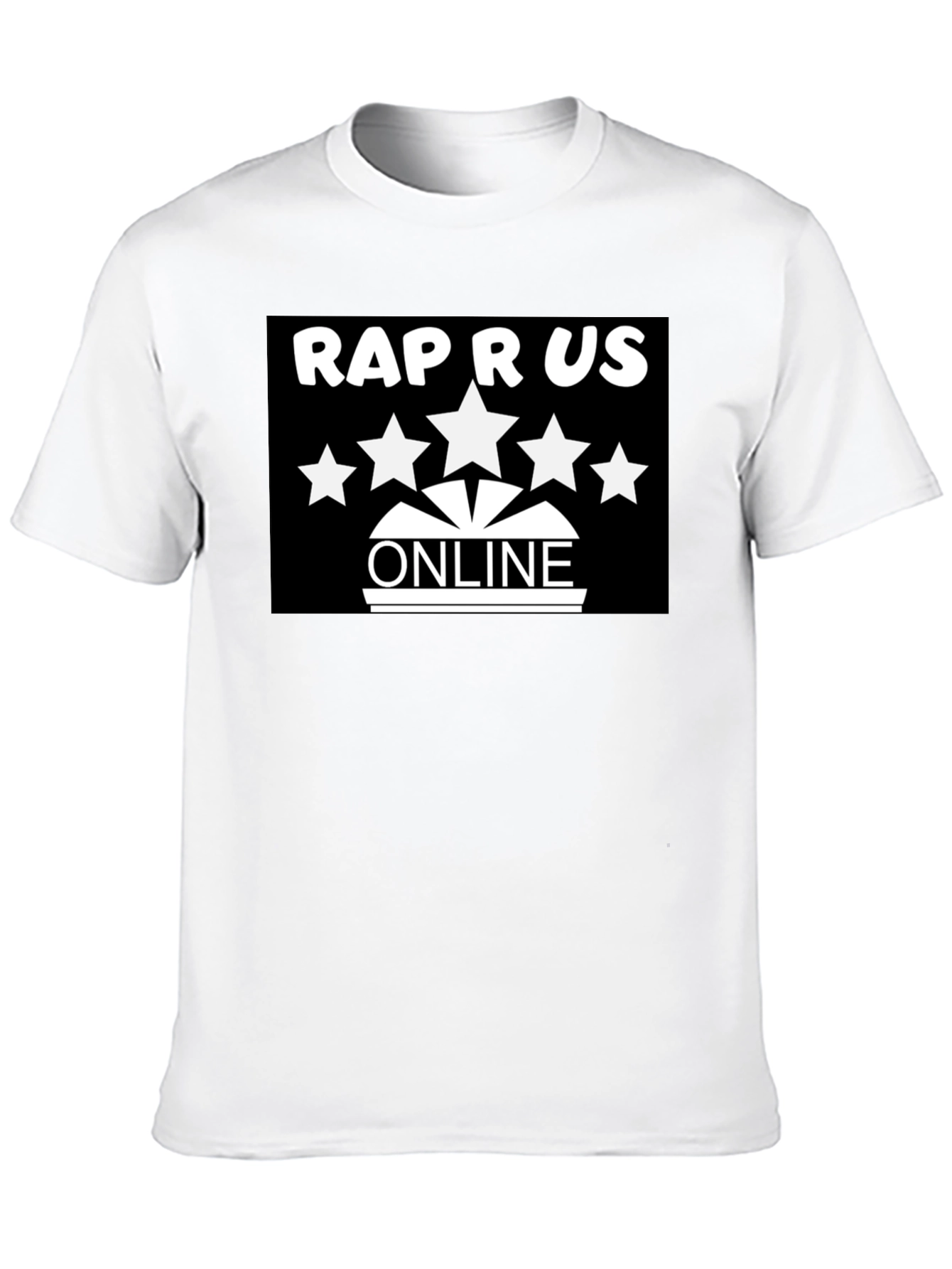Rap R US Online Black T-Shirt
