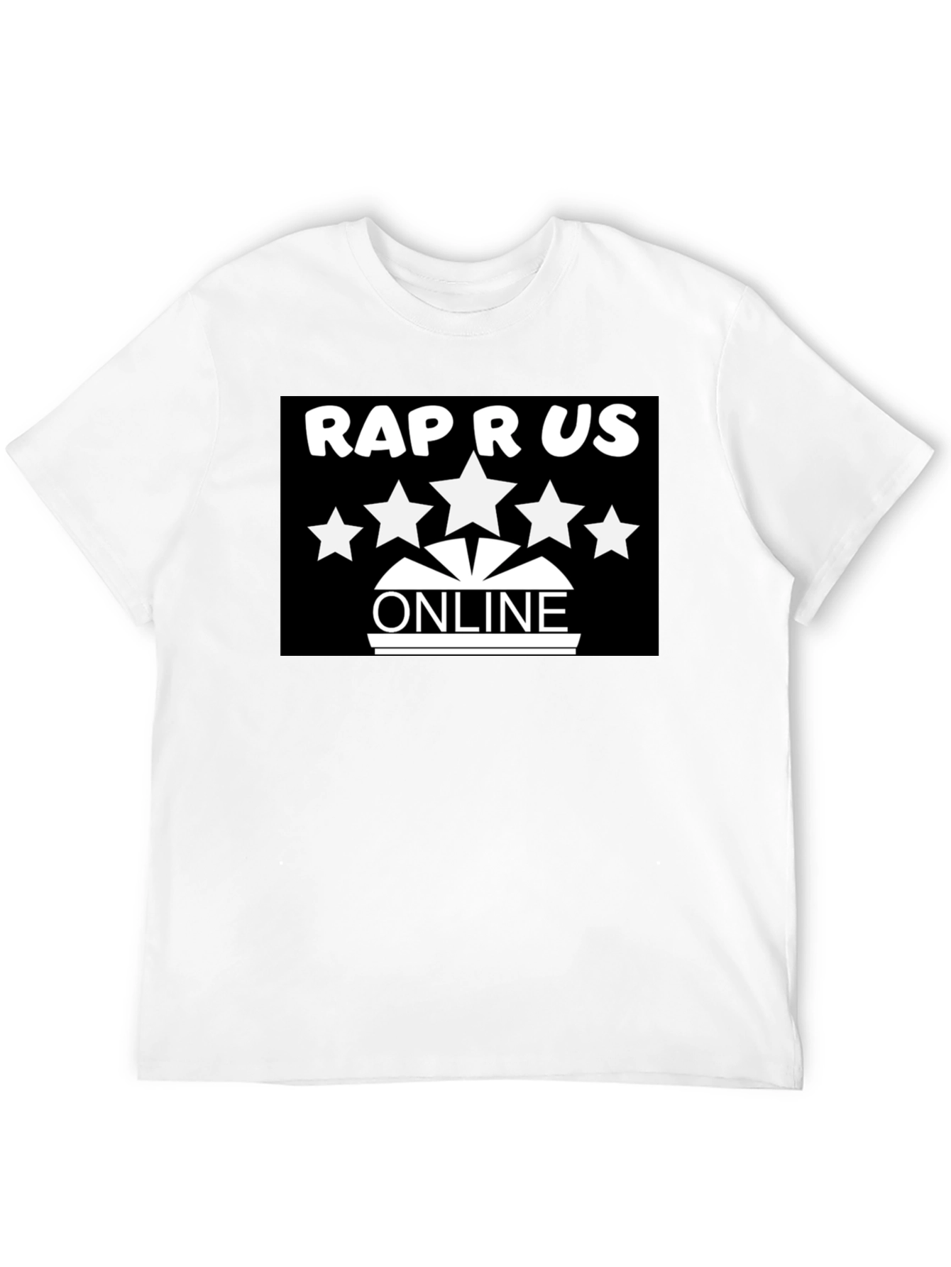 Rap R US Online Black T-Shirt