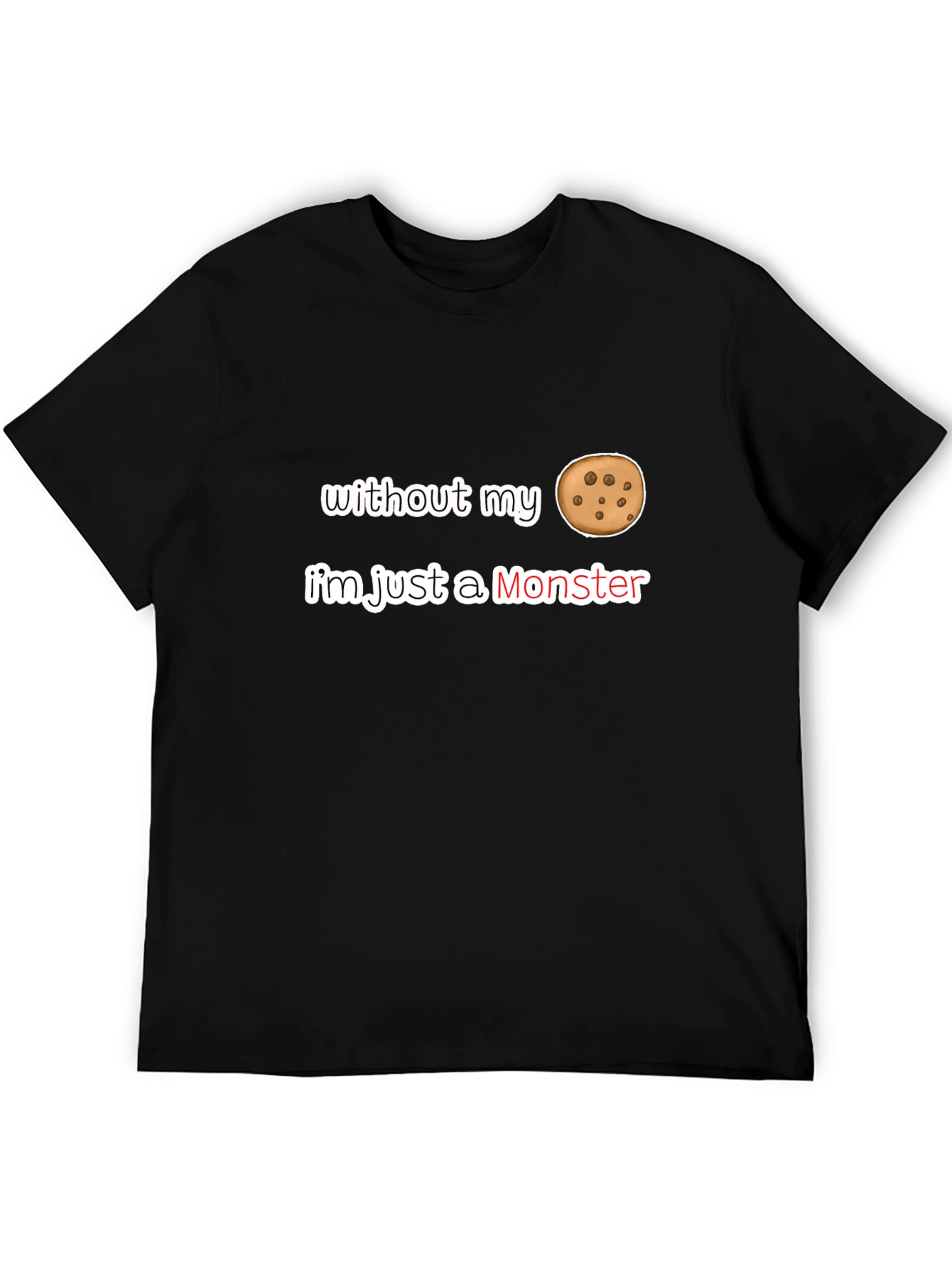Cookie Monster T-Shirt Funny Graphic Tee