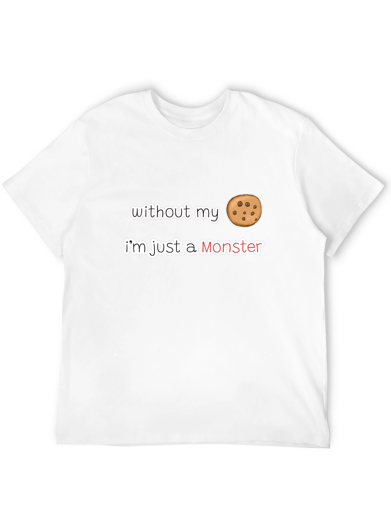 Cookie Monster T-Shirt Funny Graphic Tee