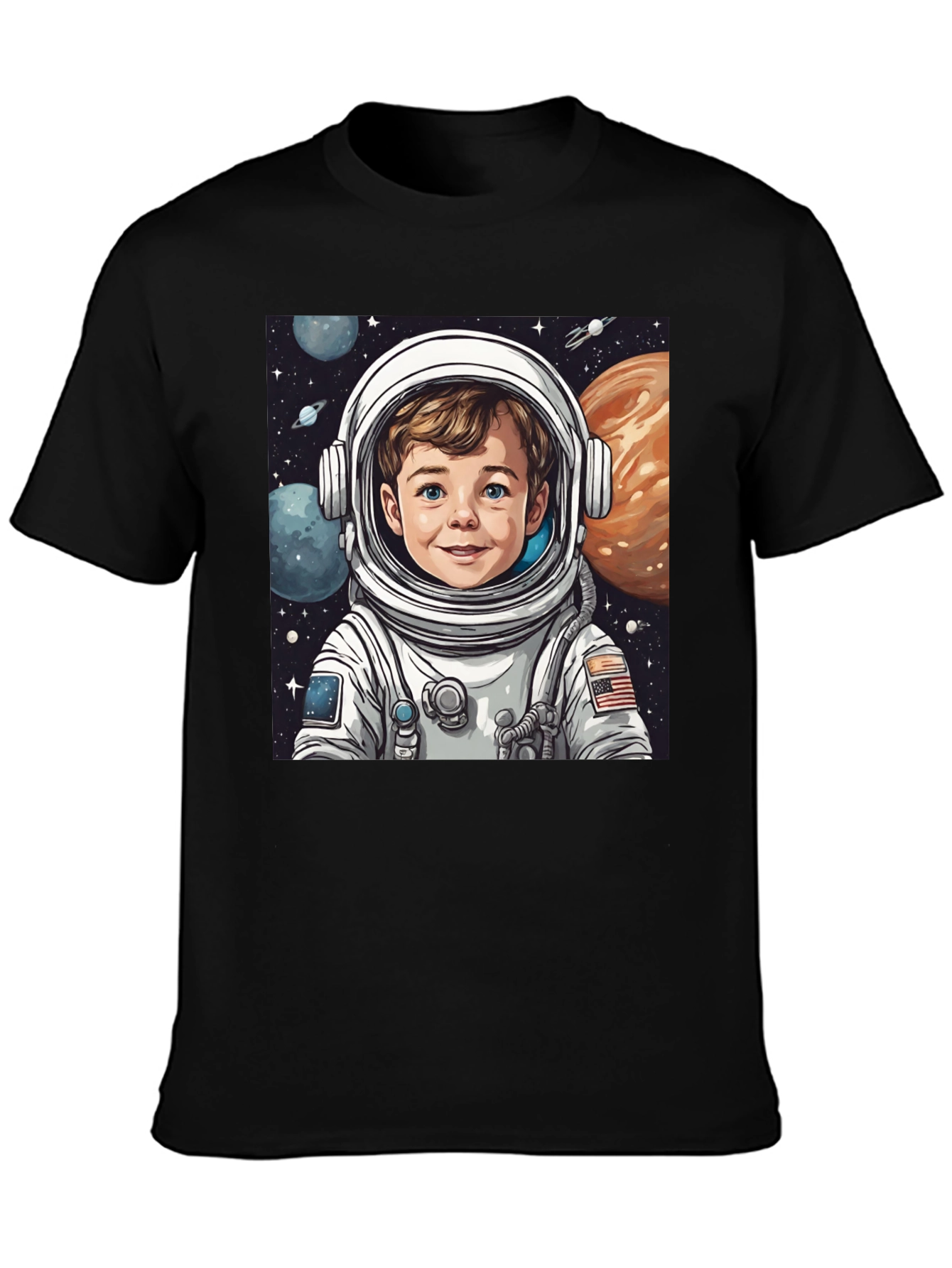 Astronaut Boy Graphic T-Shirt