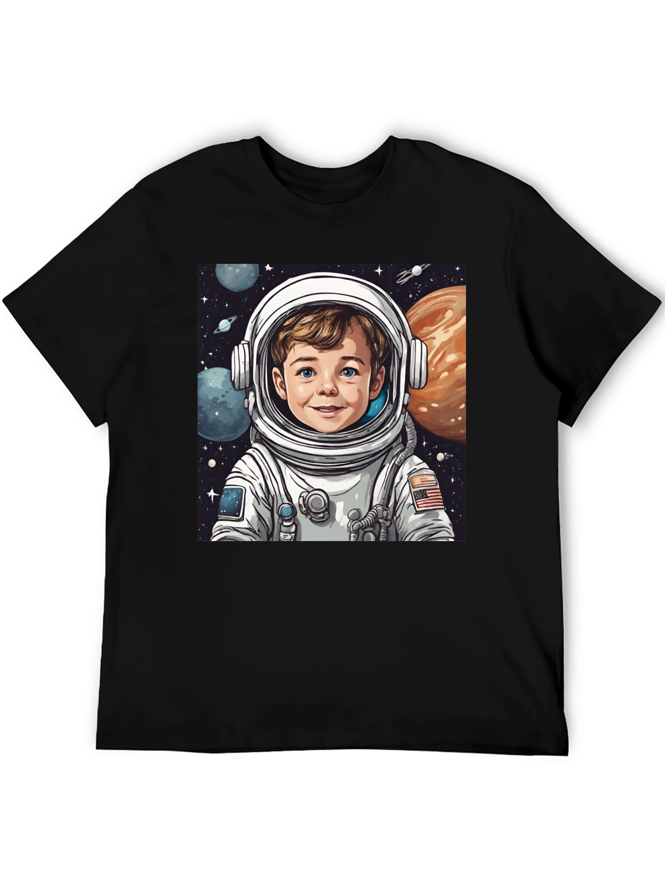 Astronaut Boy Graphic T-Shirt