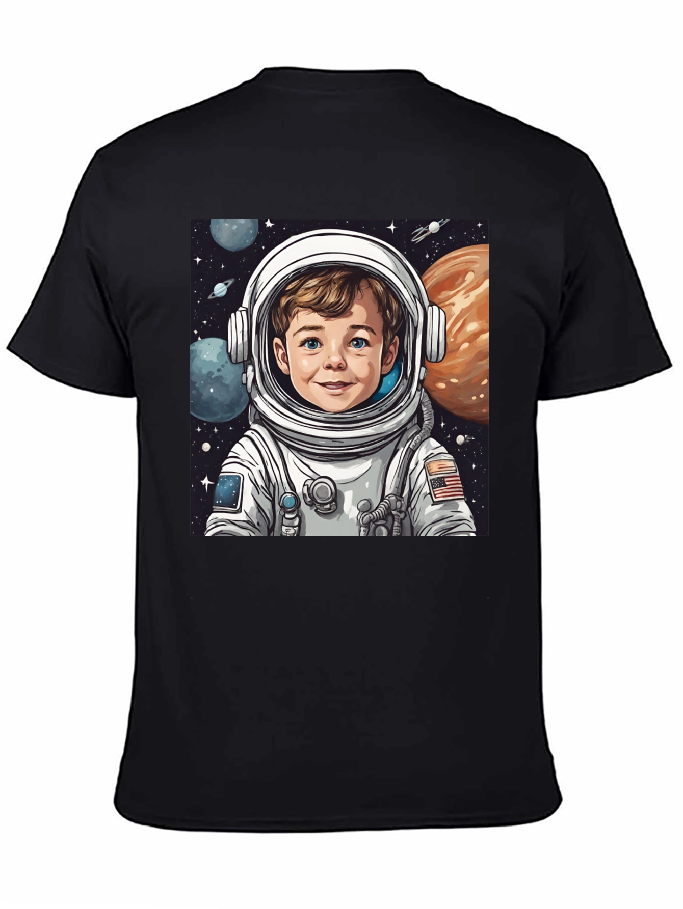Astronaut Boy Graphic T-Shirt