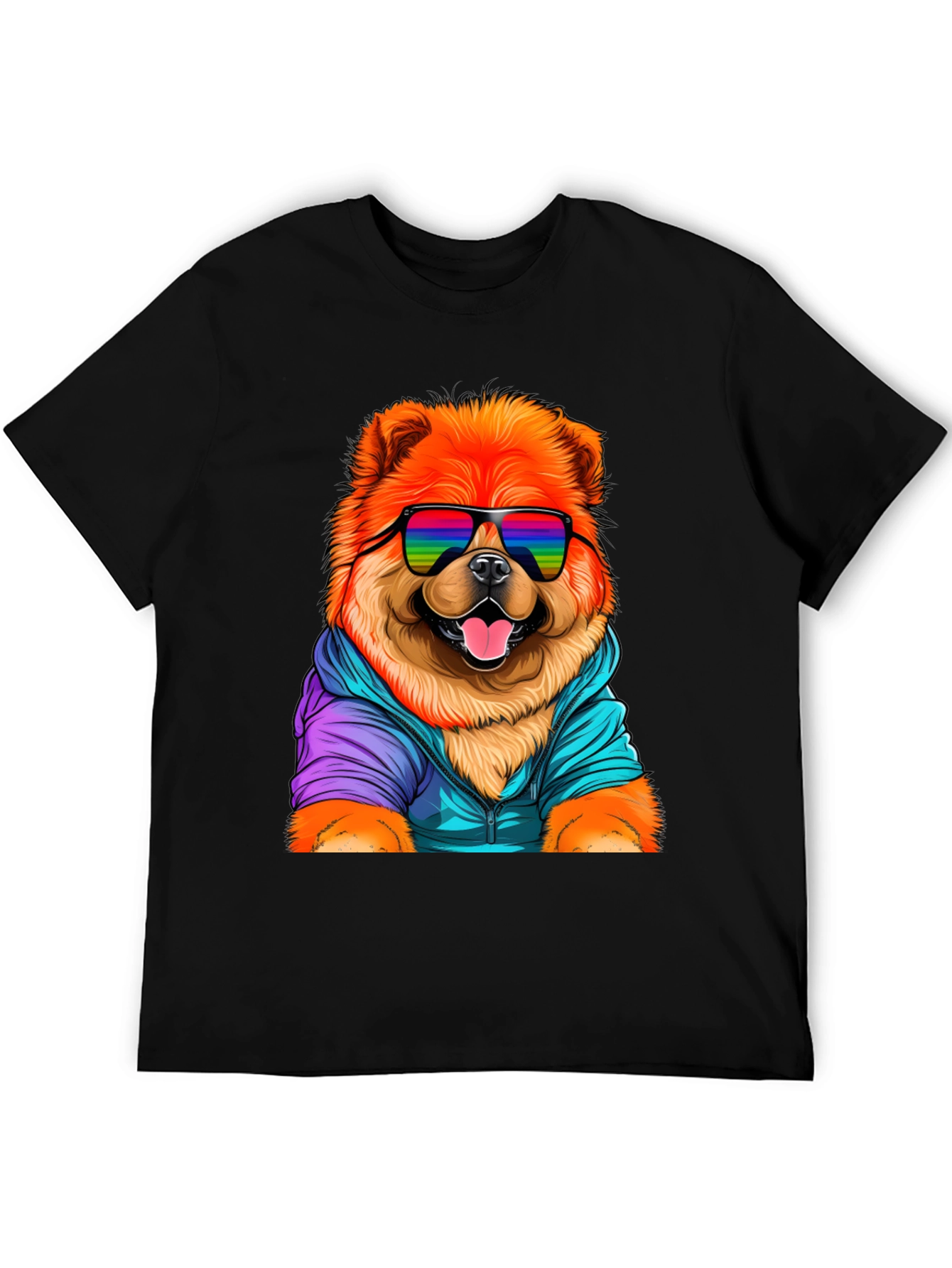 Cool Chow Chow Dog Graphic Tee