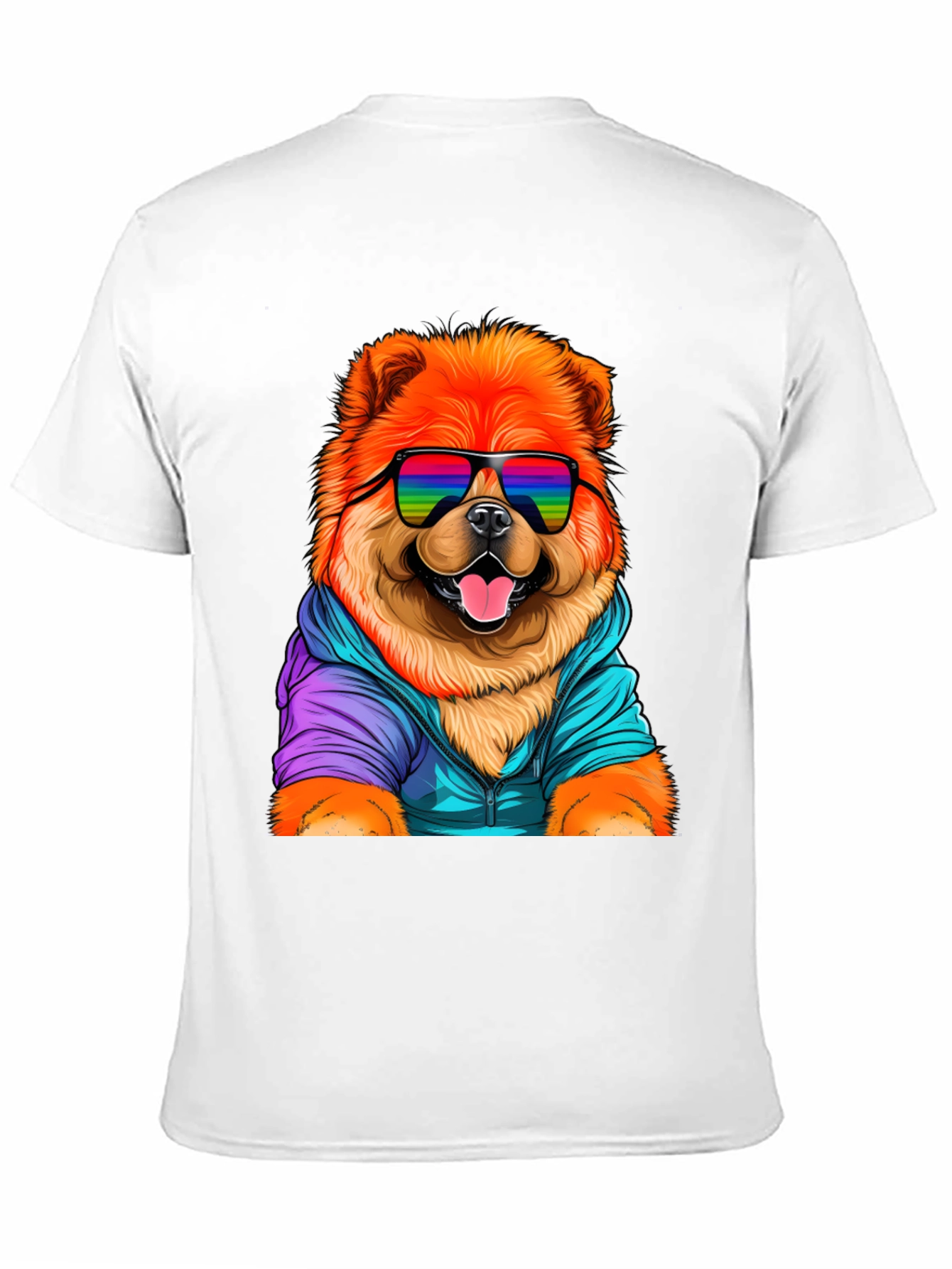 Cool Chow Chow Dog Graphic Tee