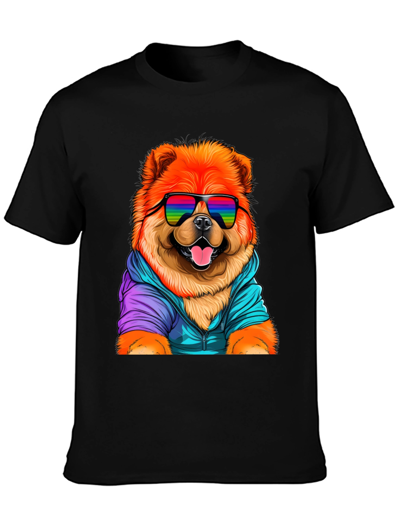Cool Chow Chow Dog Graphic Tee
