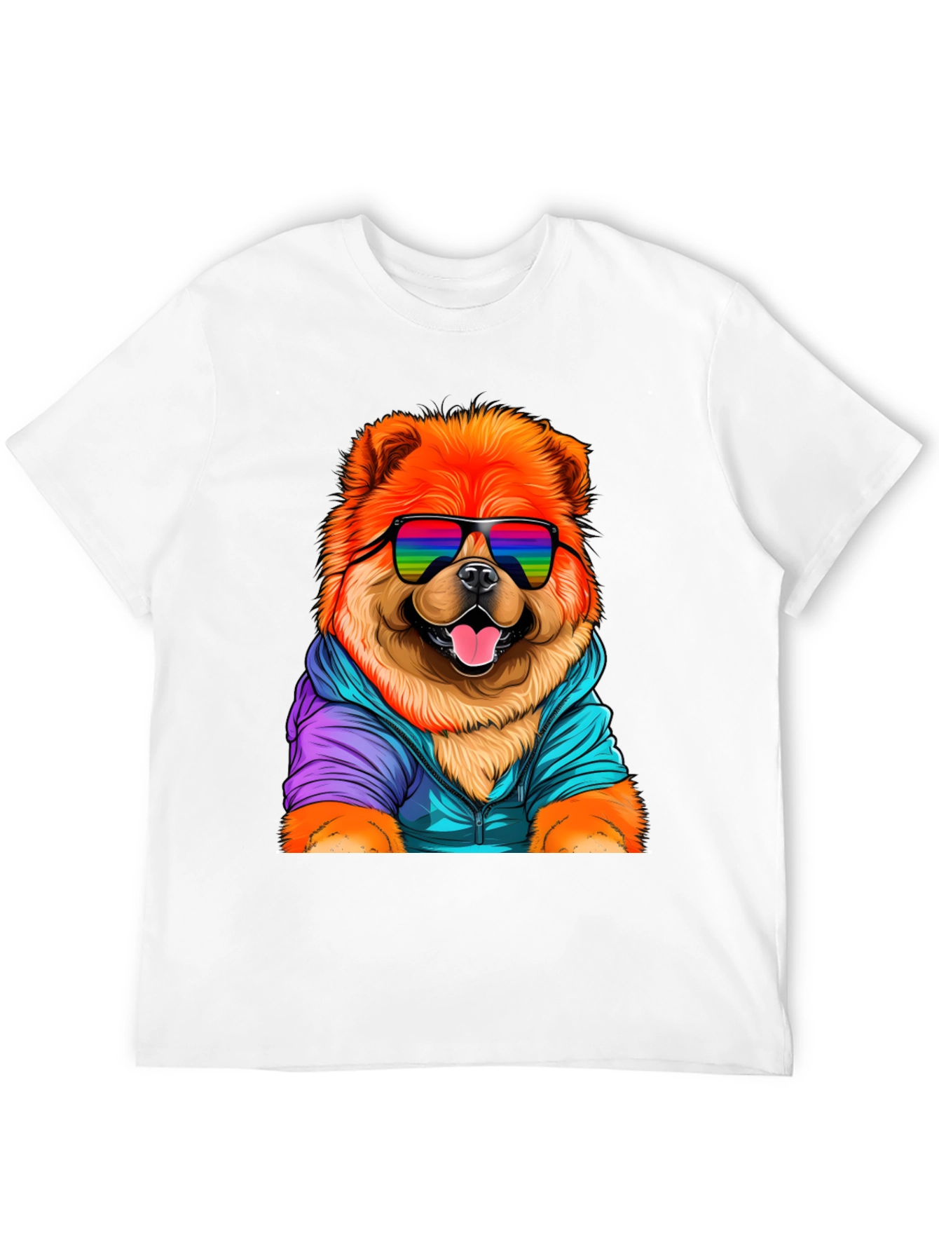 Cool Chow Chow Dog Graphic Tee