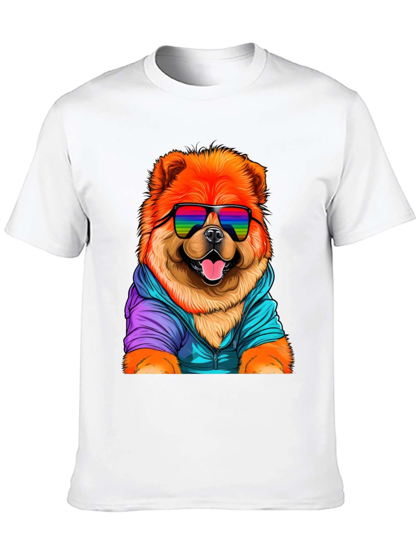 Cool Chow Chow Dog Graphic Tee