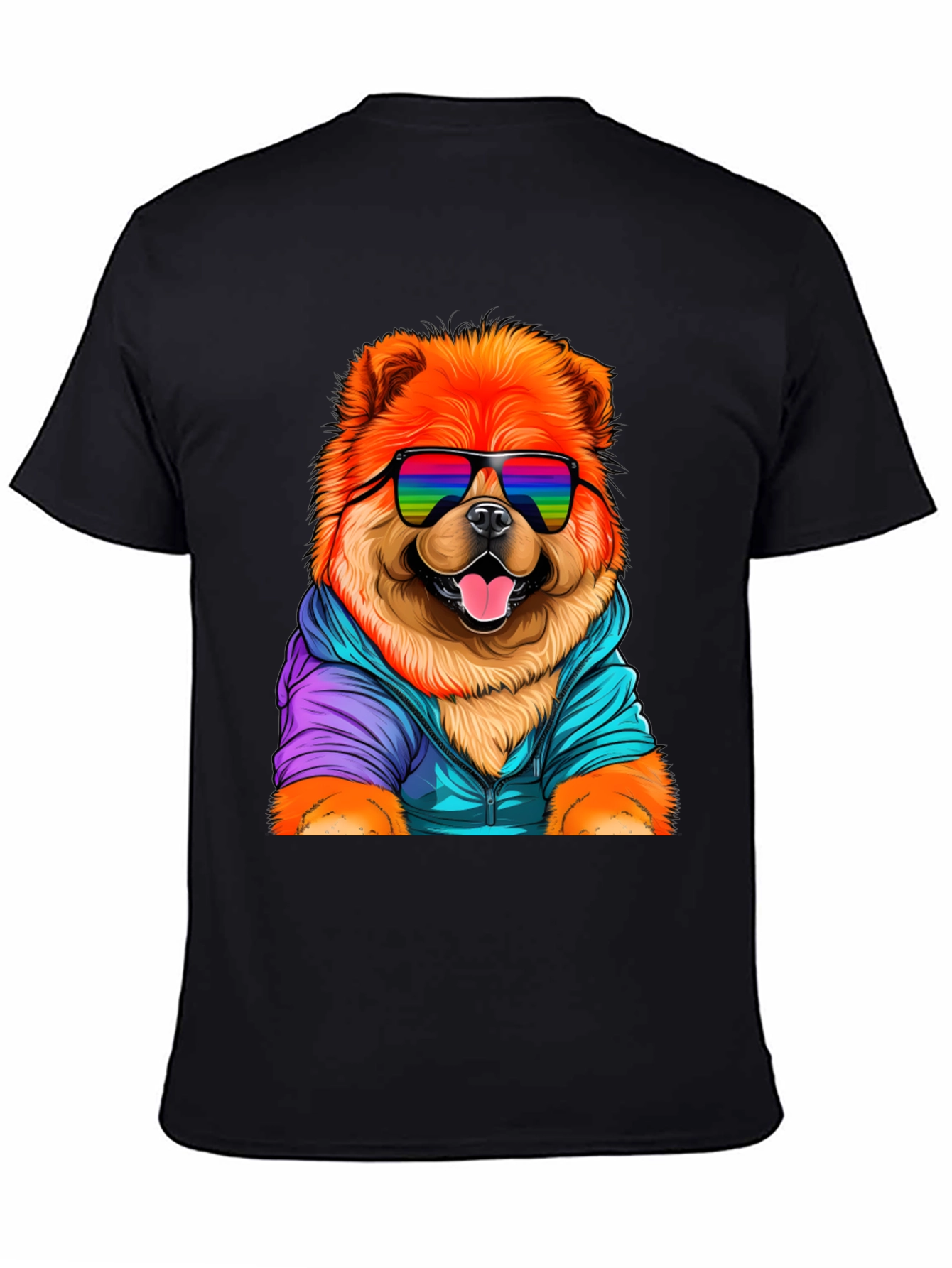 Cool Chow Chow Dog Graphic Tee