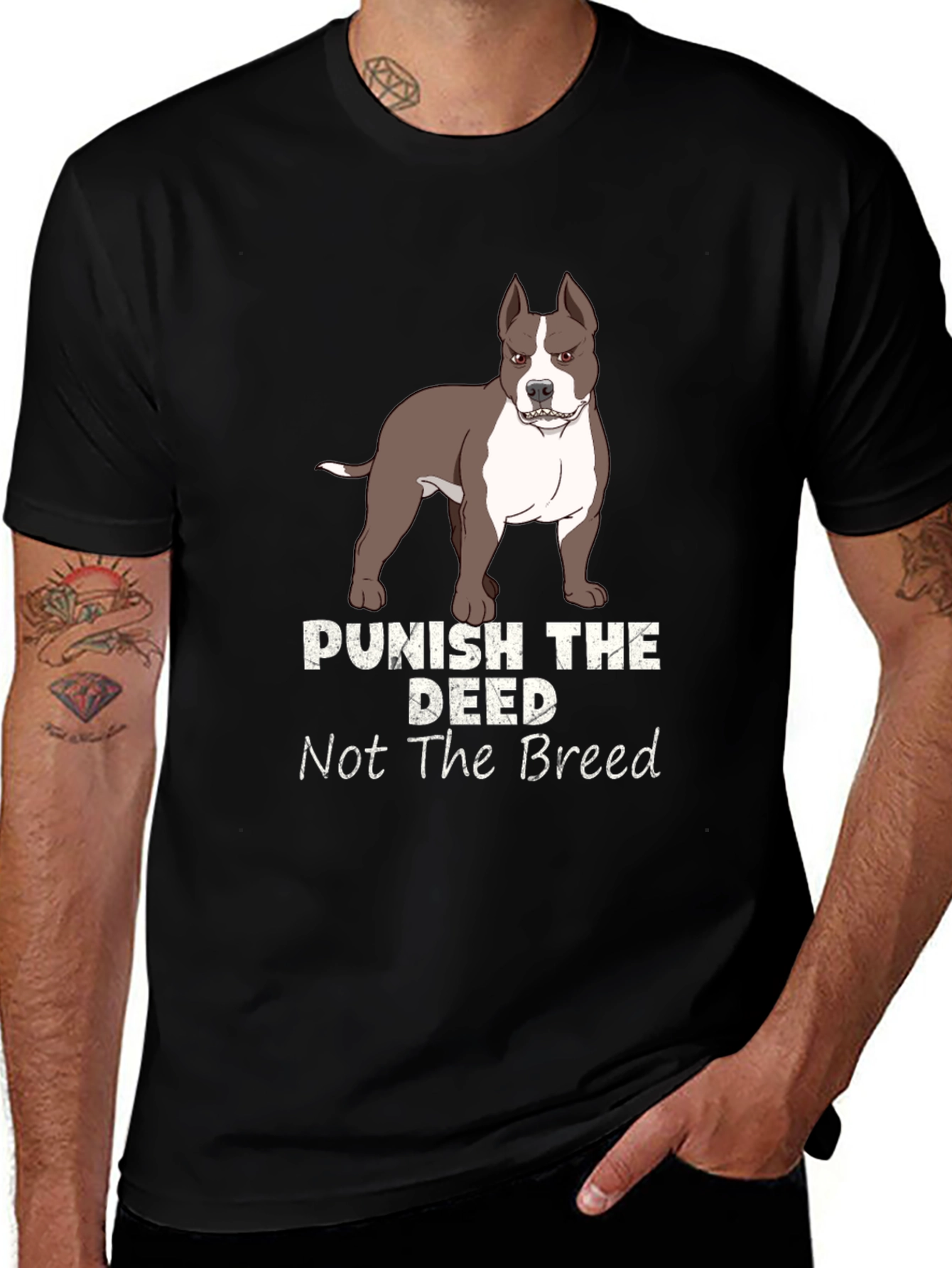 Punish the Deed Not the Breed T-Shirt