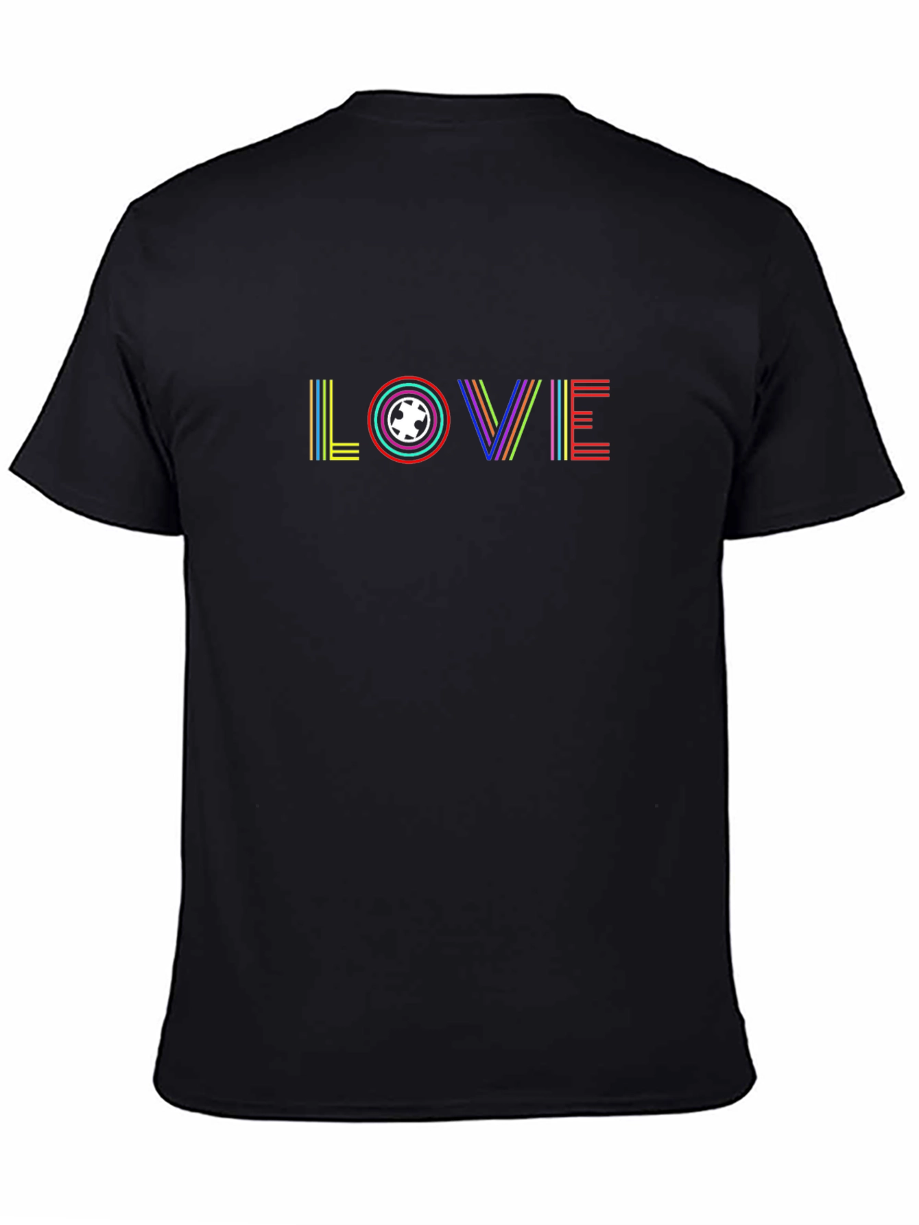 Colorful Soccer Love T-Shirt