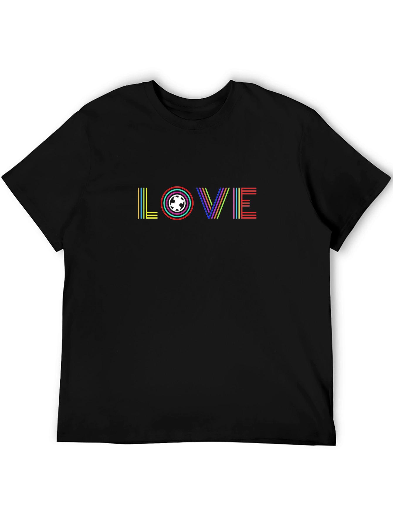 Colorful Soccer Love T-Shirt