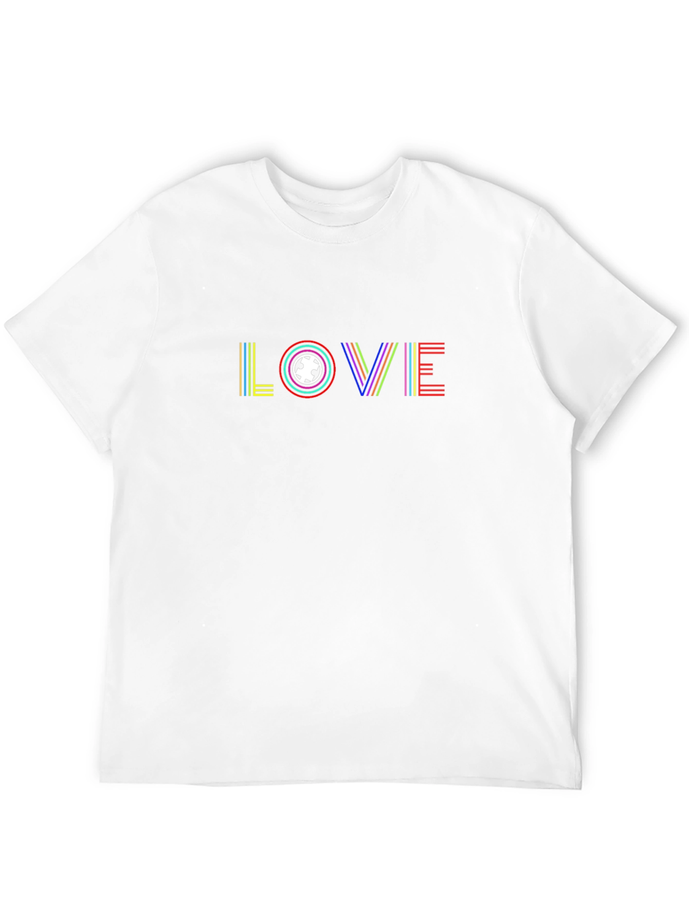 Colorful Soccer Love T-Shirt