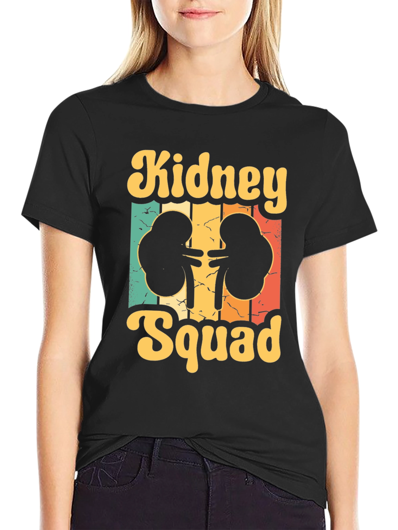 Kidney Squad Retro Graphic Tee