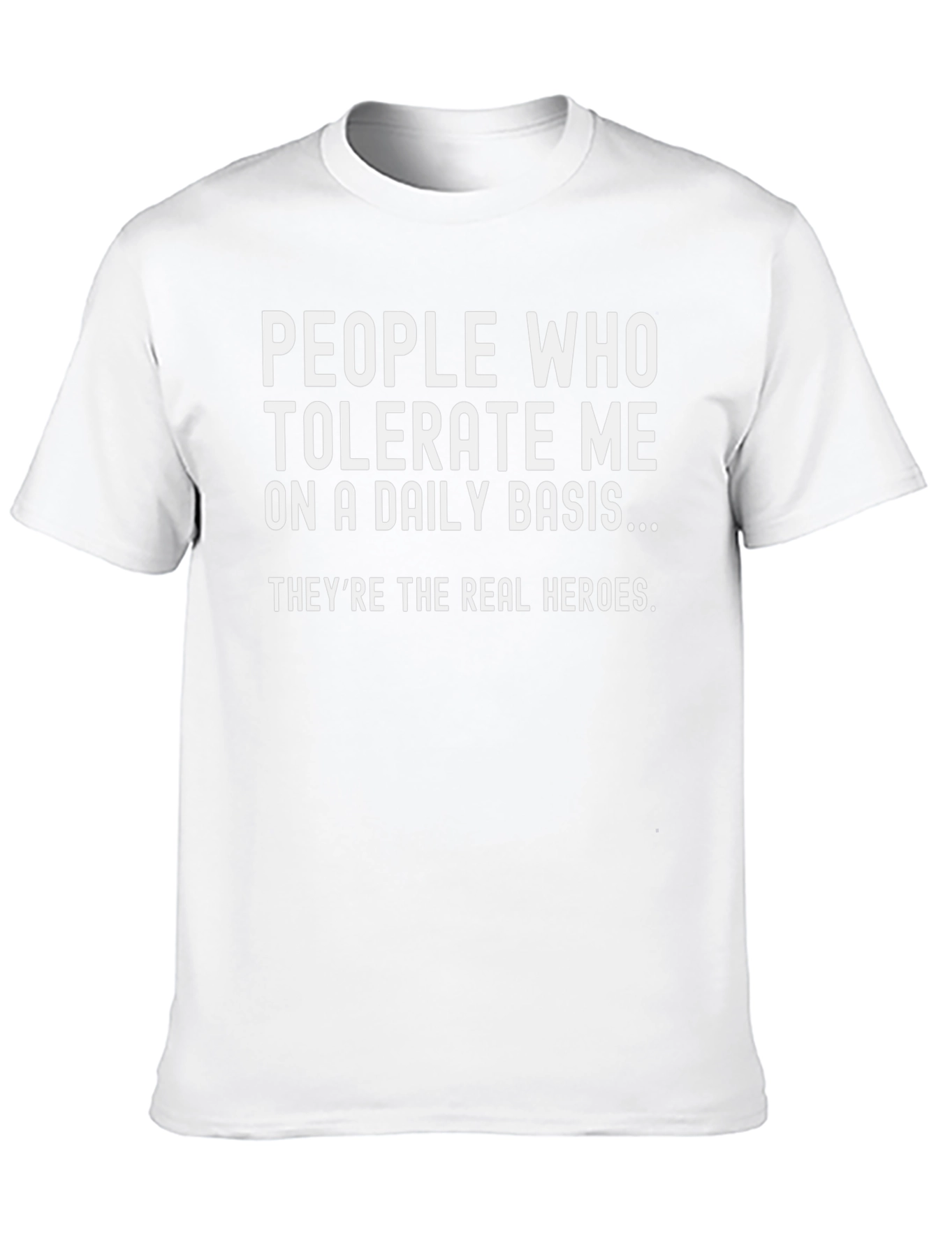 Tolerate Me Daily Basis Tee