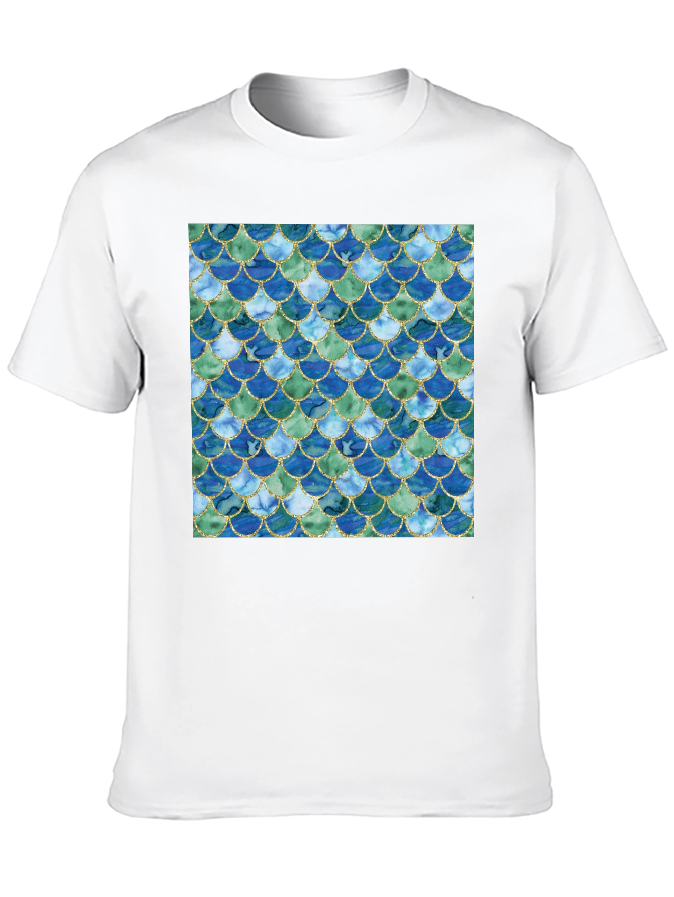 Scales Pattern T-Shirt