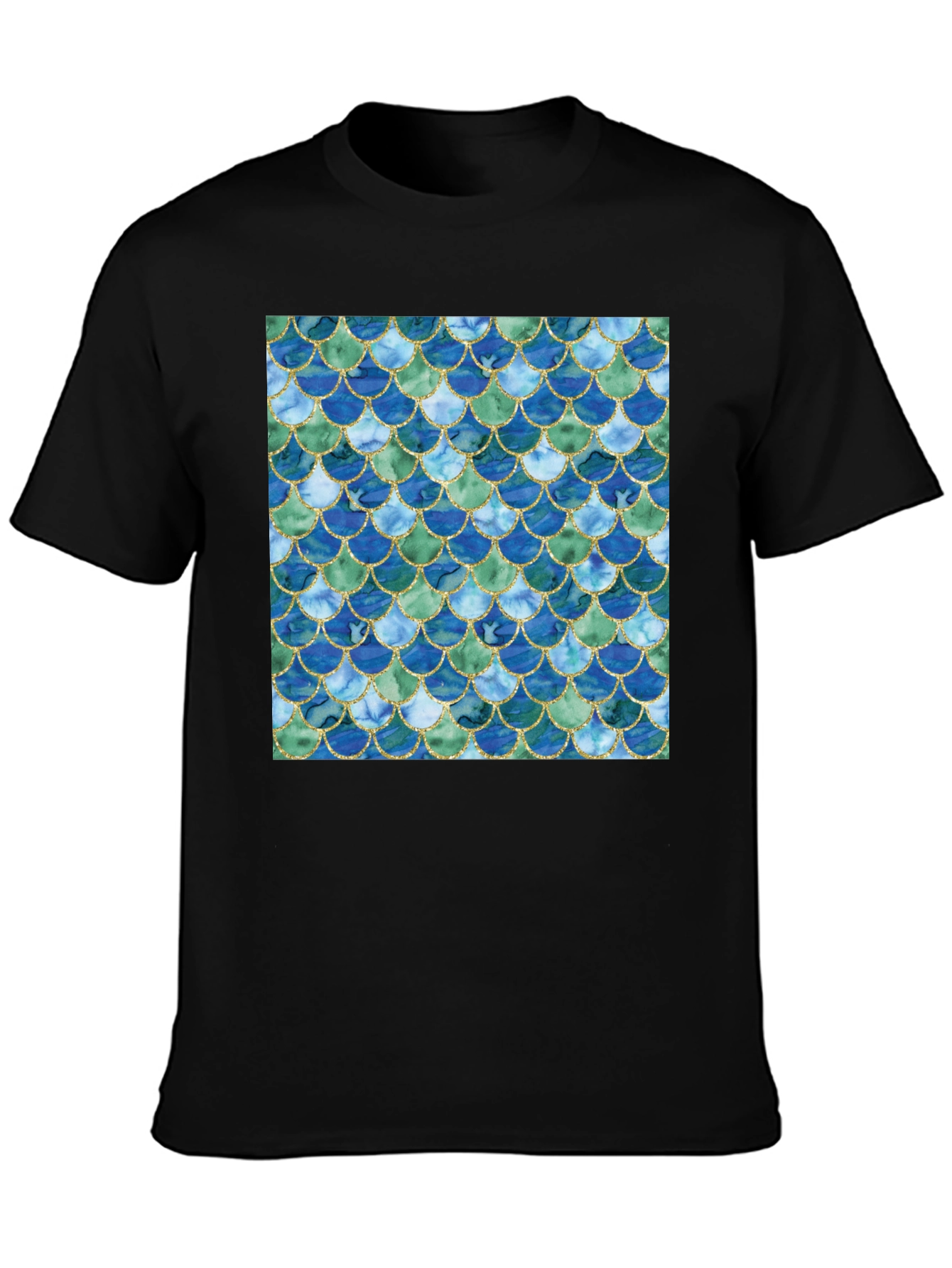 Scales Pattern T-Shirt