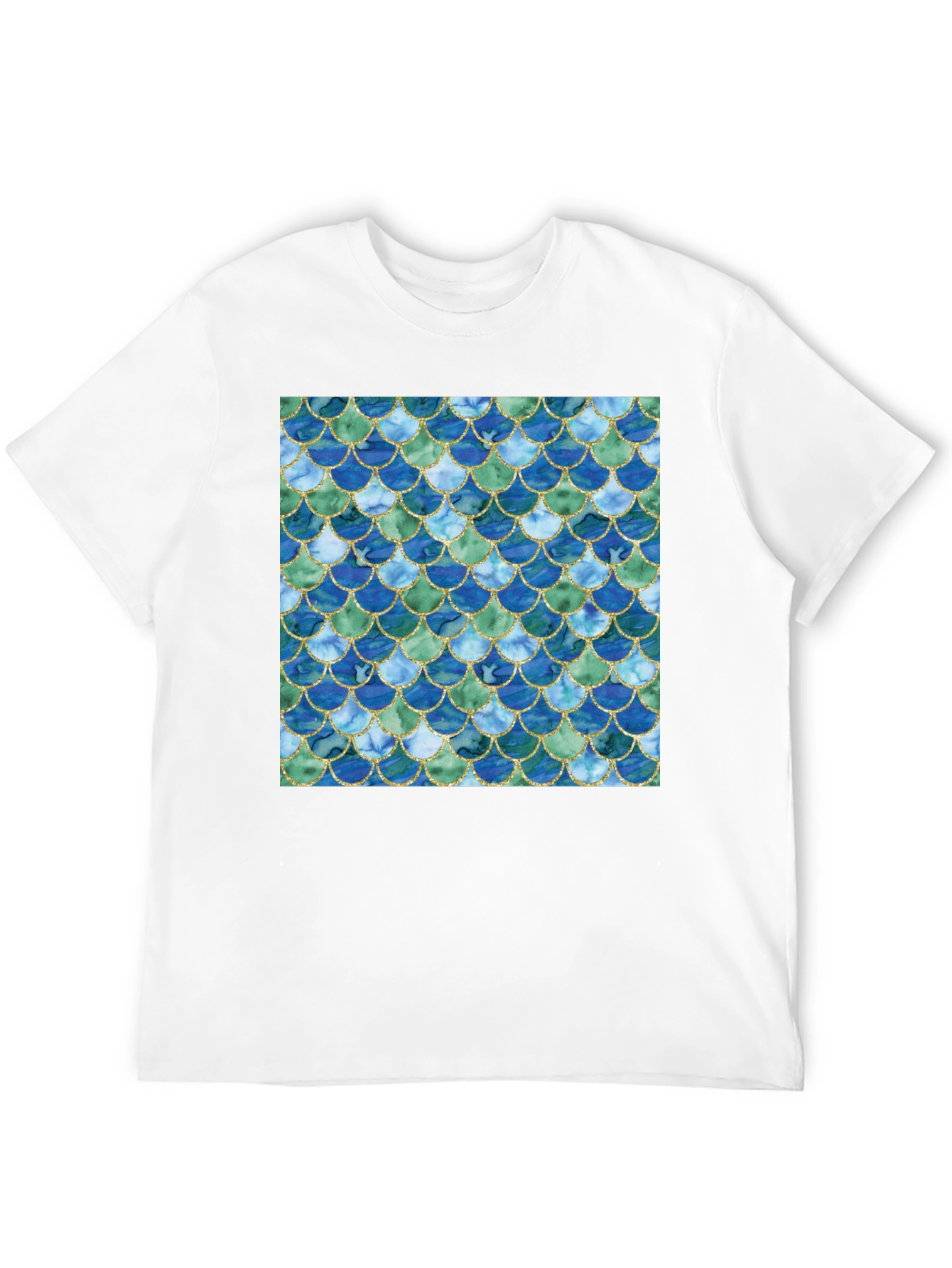 Scales Pattern T-Shirt