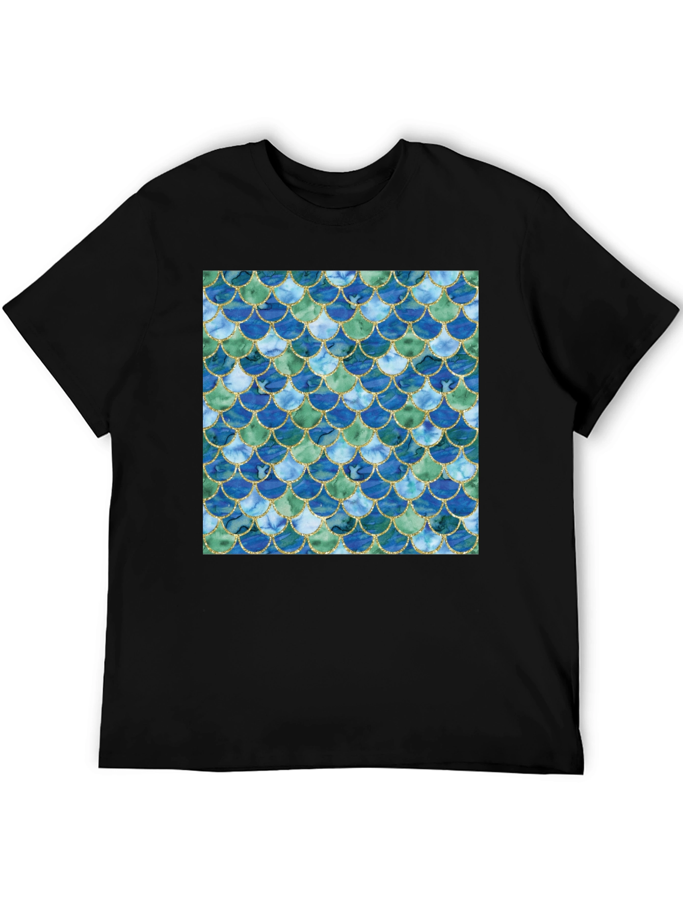 Scales Pattern T-Shirt