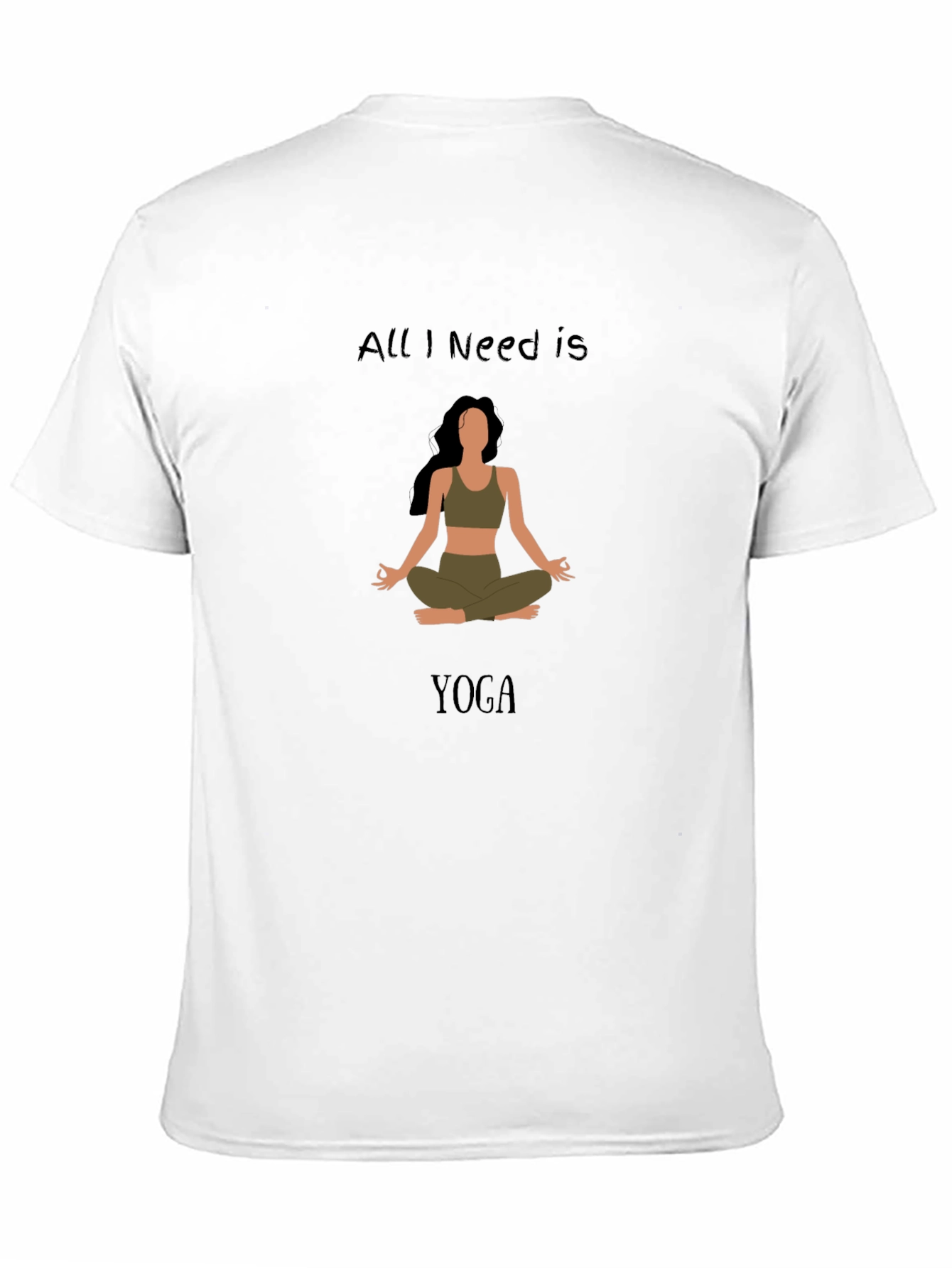 All I Need Is Yoga Graphic T-Shirt