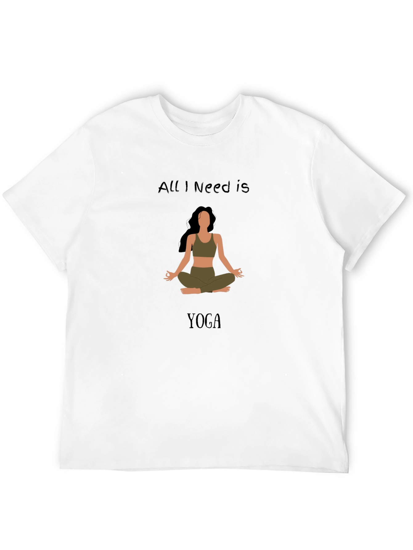 All I Need Is Yoga Graphic T-Shirt