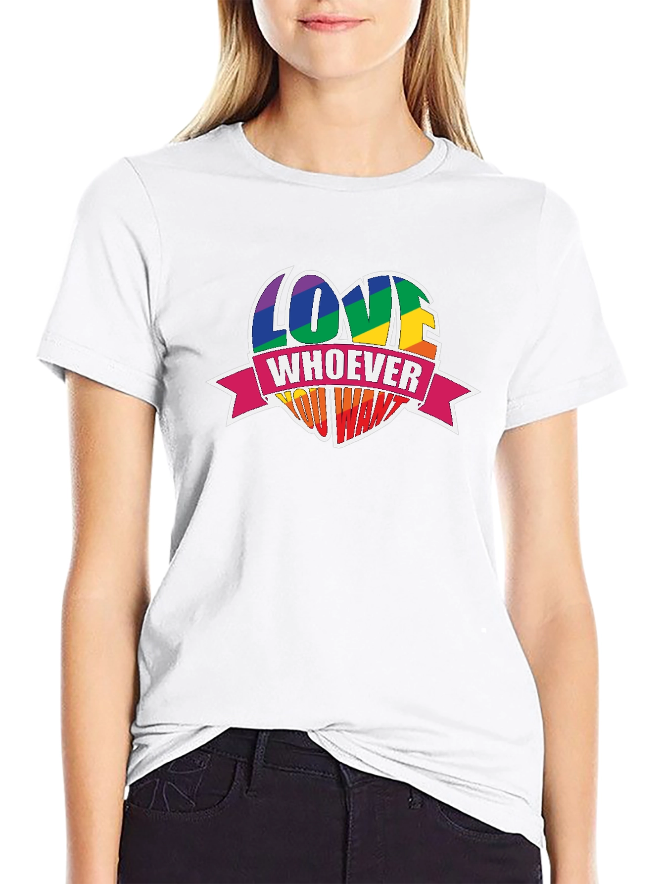 Love Whoever You Want Pride T-Shirt