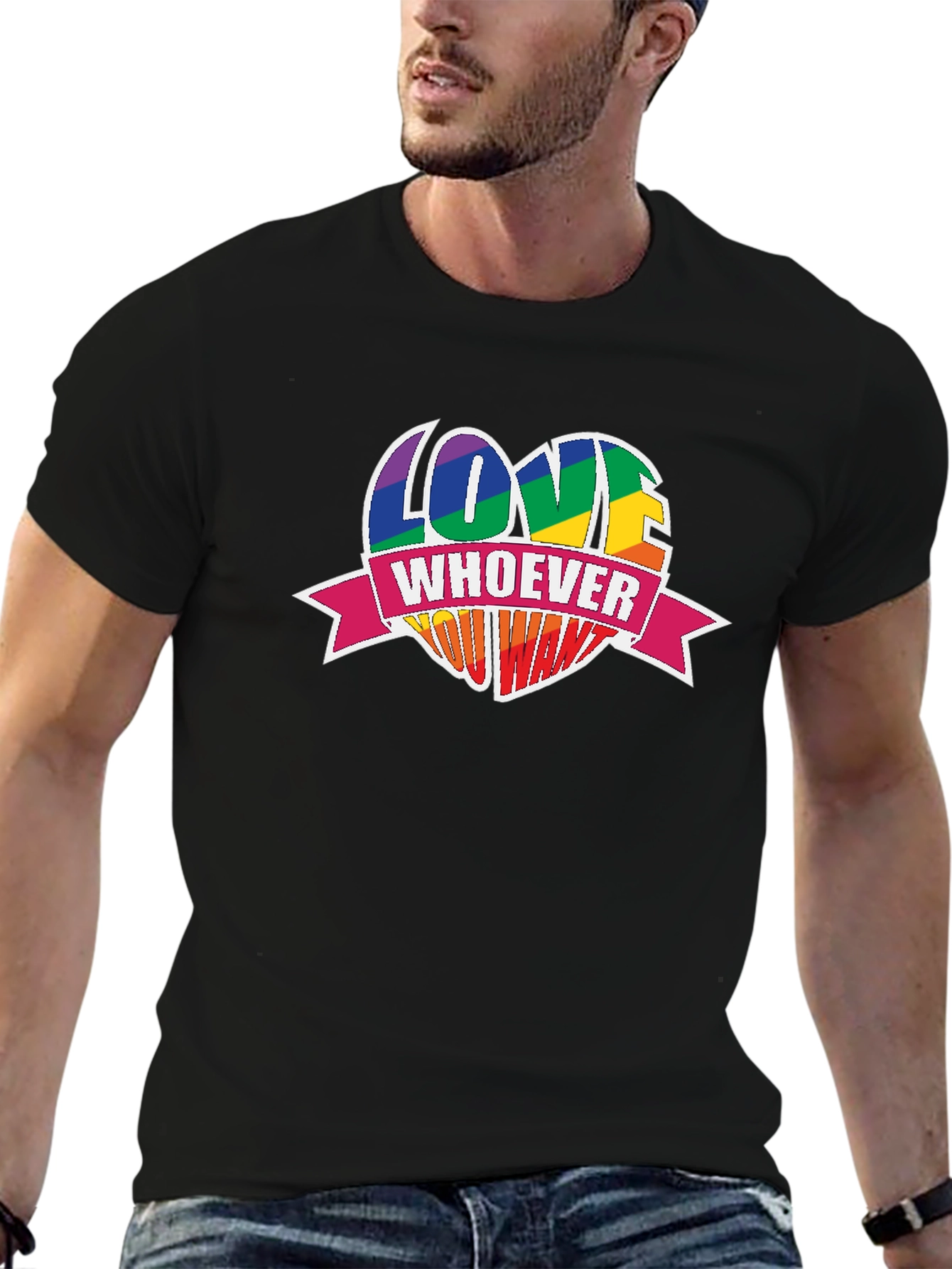 Love Whoever You Want Pride T-Shirt