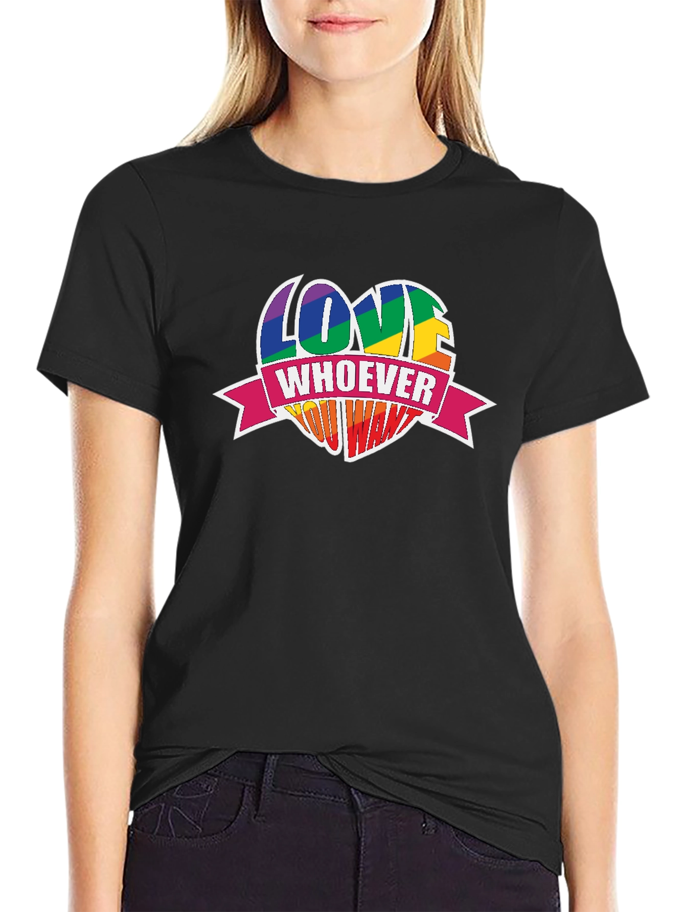 Love Whoever You Want Pride T-Shirt