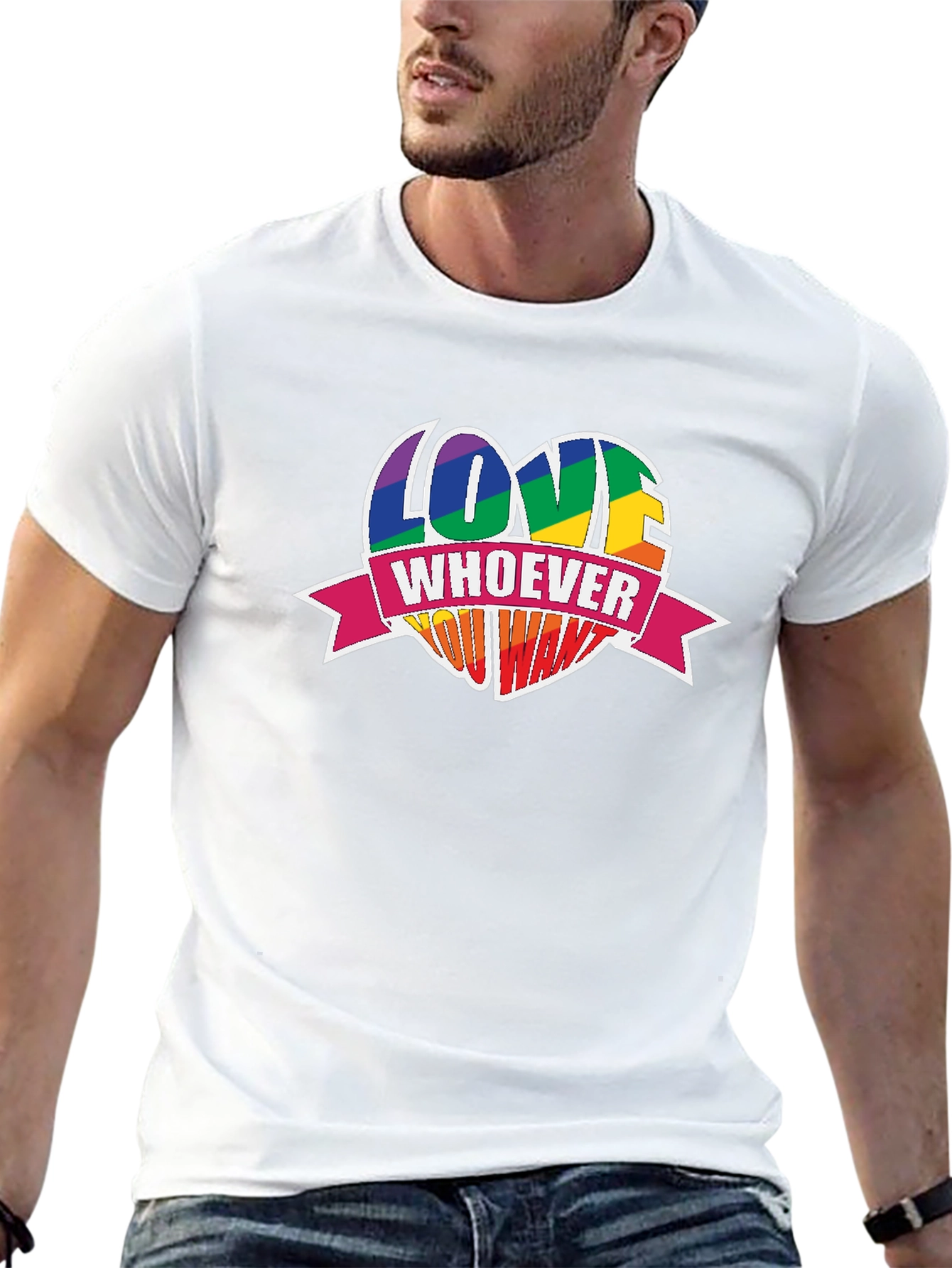 Love Whoever You Want Pride T-Shirt