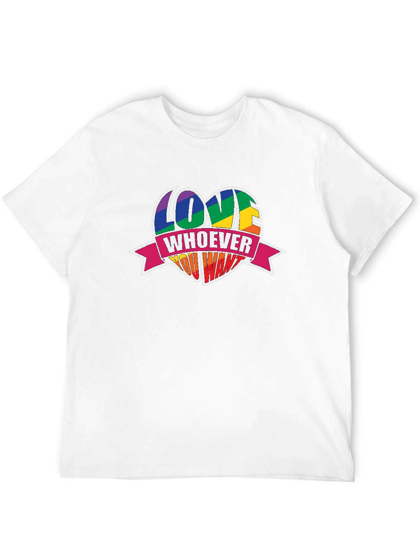 Love Whoever You Want Pride T-Shirt