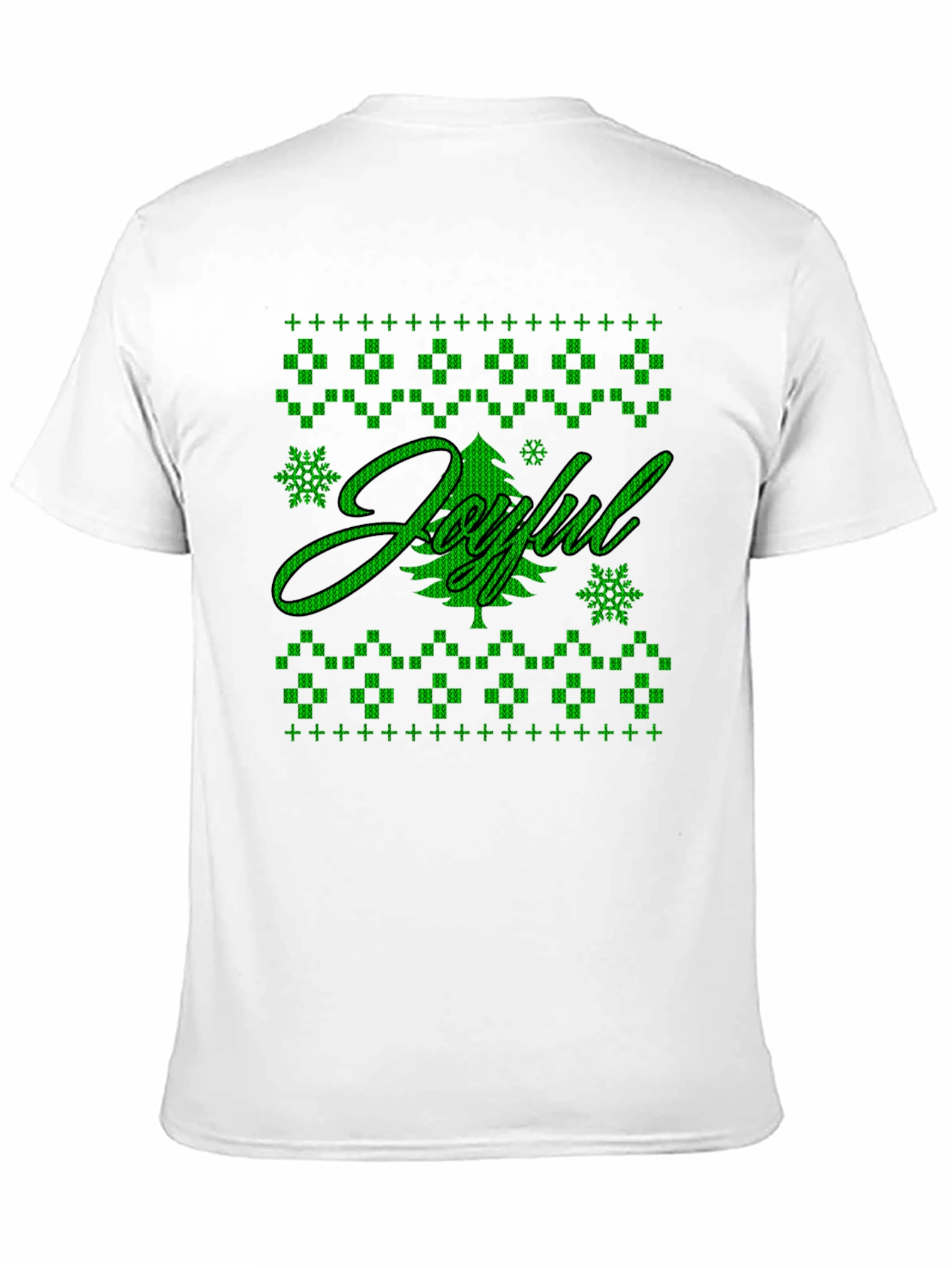 Joyful Holiday Graphic Tee - Black