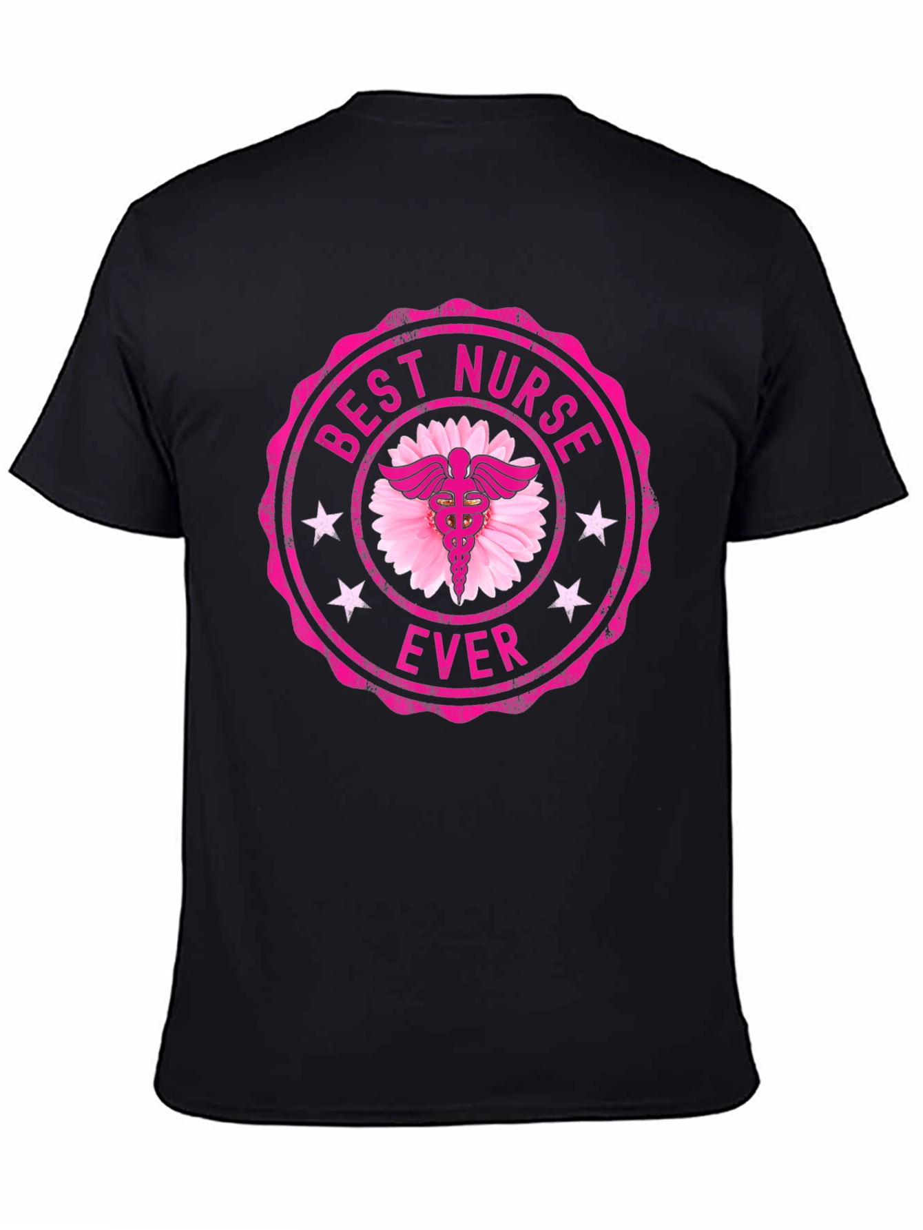 Best Nurse Ever Black T-Shirt