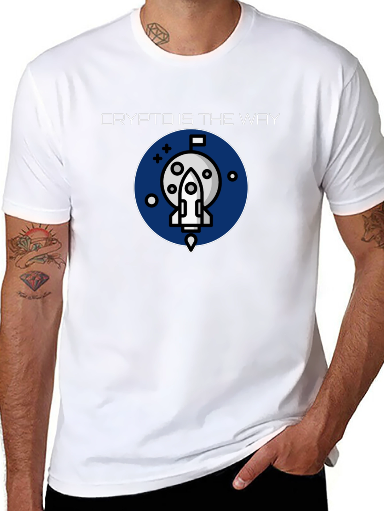 Crypto Is The Way Graphic Tee