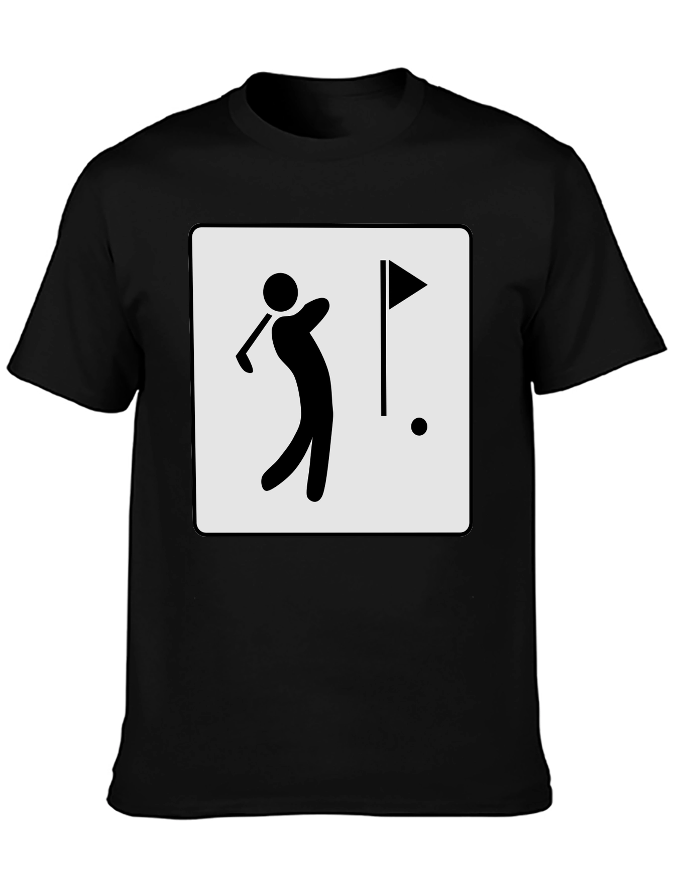 Golfing Tee Shirt - Stylish Golfer Design