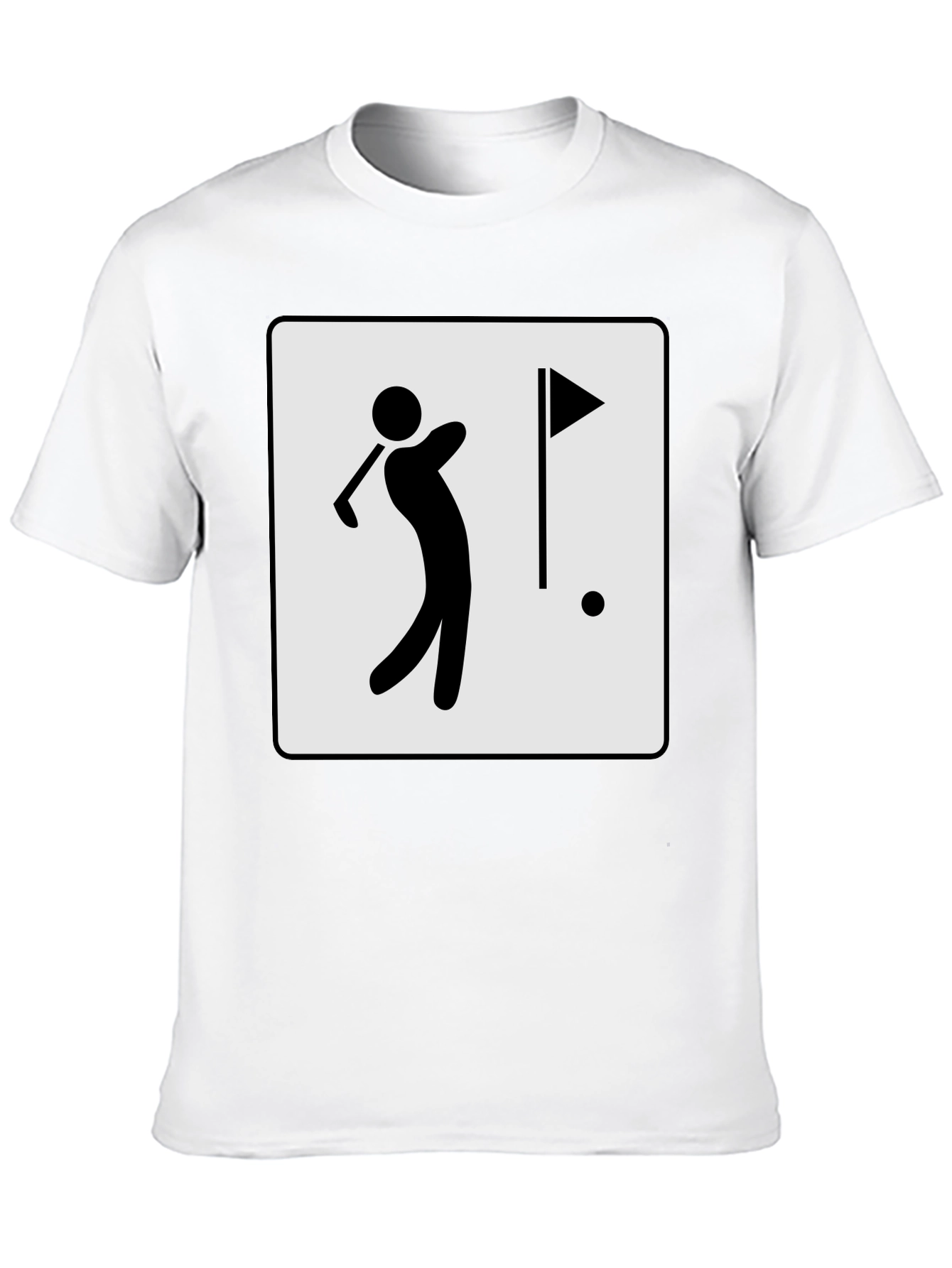 Golfing Tee Shirt - Stylish Golfer Design