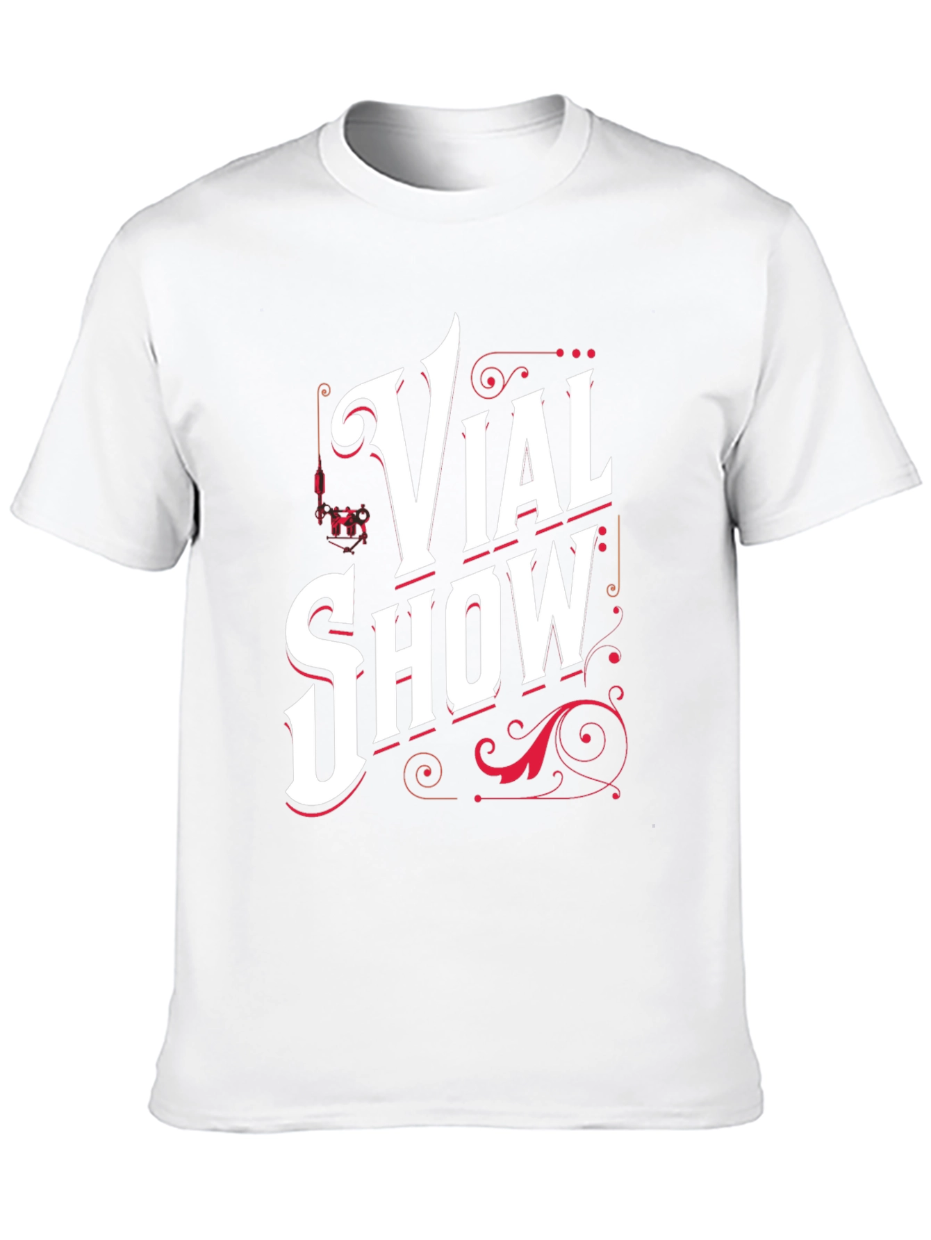 Vial Show Graphic Print Tee - Black