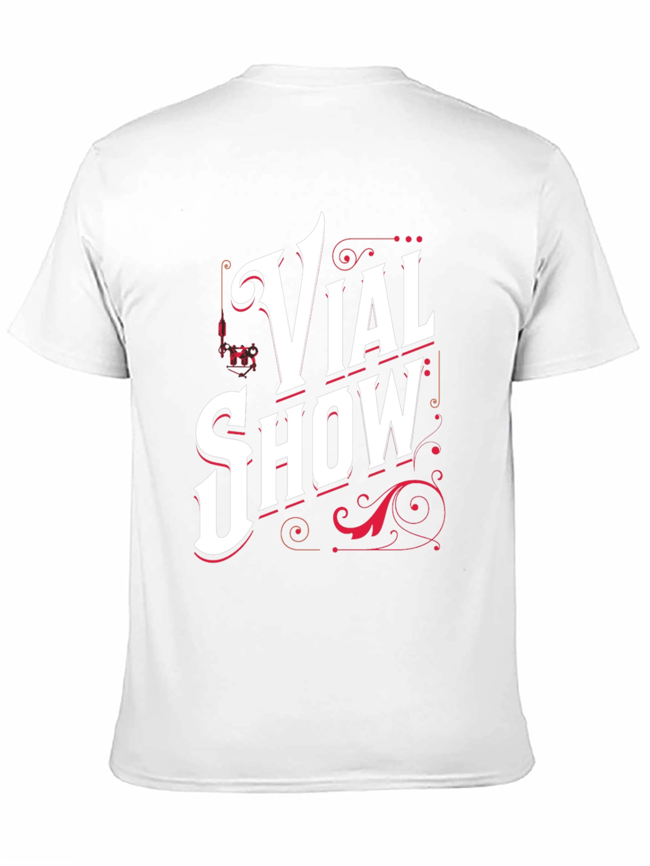 Vial Show Graphic Print Tee - Black