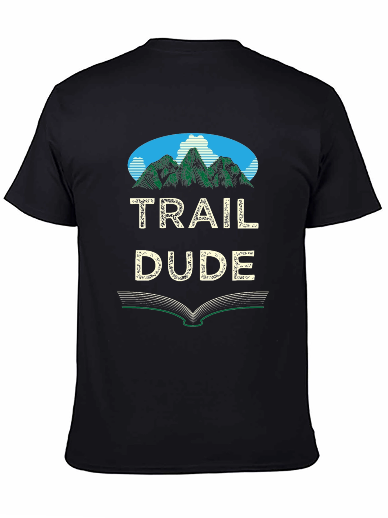 Trail Dude Graphic Tee - Mountain Adventure