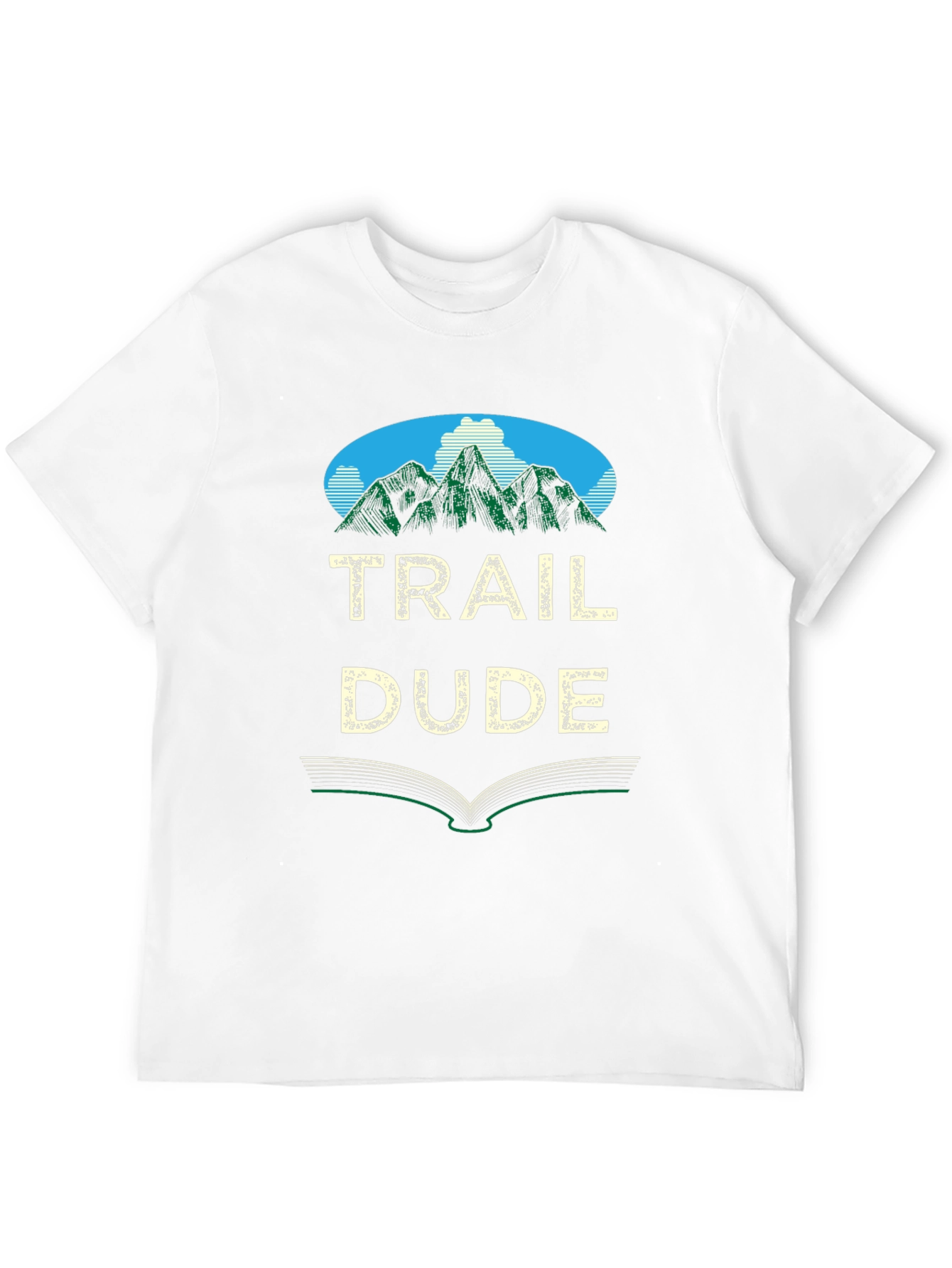 Trail Dude Graphic Tee - Mountain Adventure