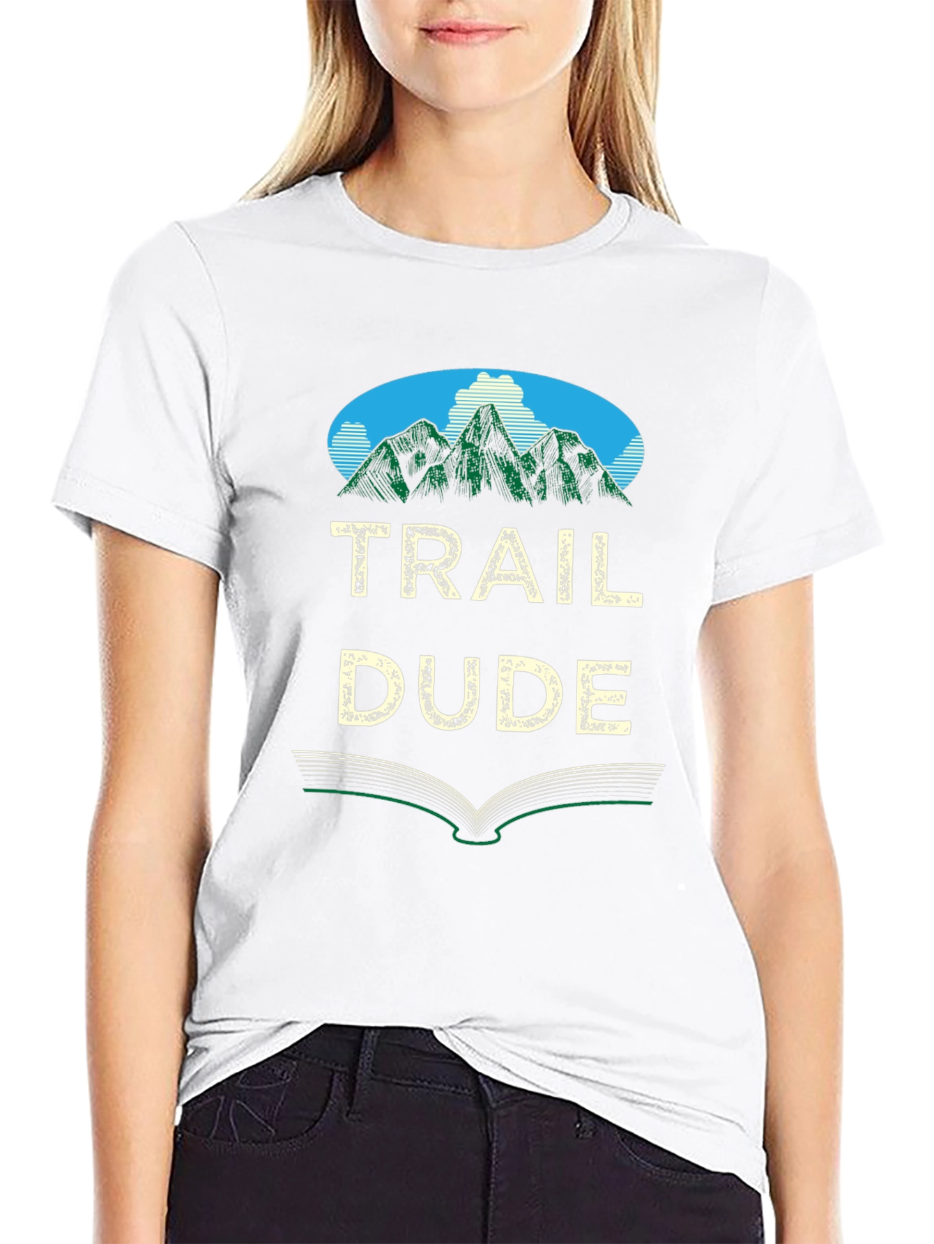 Trail Dude Graphic Tee - Mountain Adventure