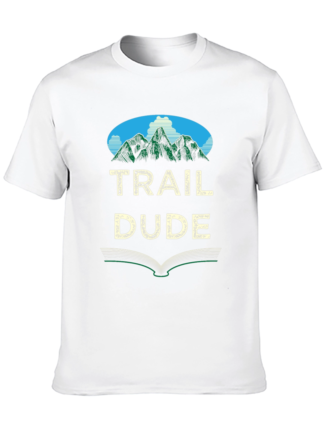Trail Dude Graphic Tee - Mountain Adventure