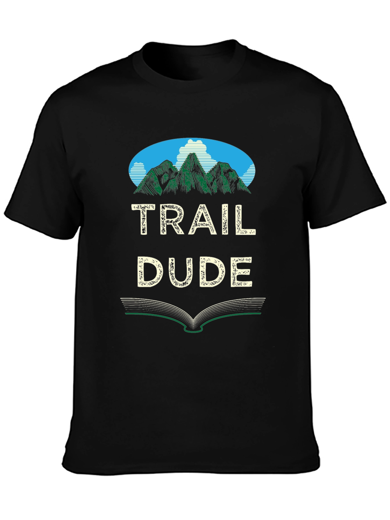 Trail Dude Graphic Tee - Mountain Adventure