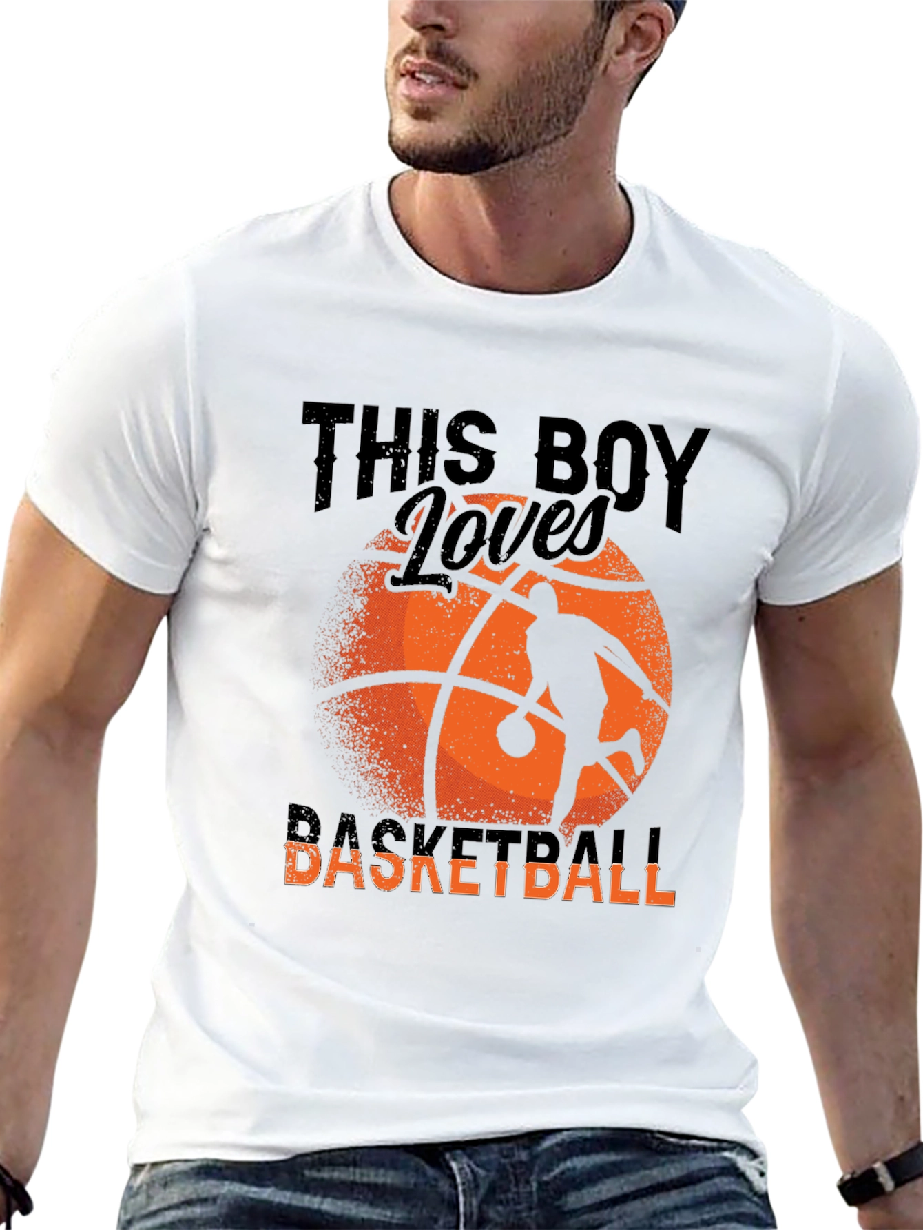 Basketball Lovers Graphic Tee