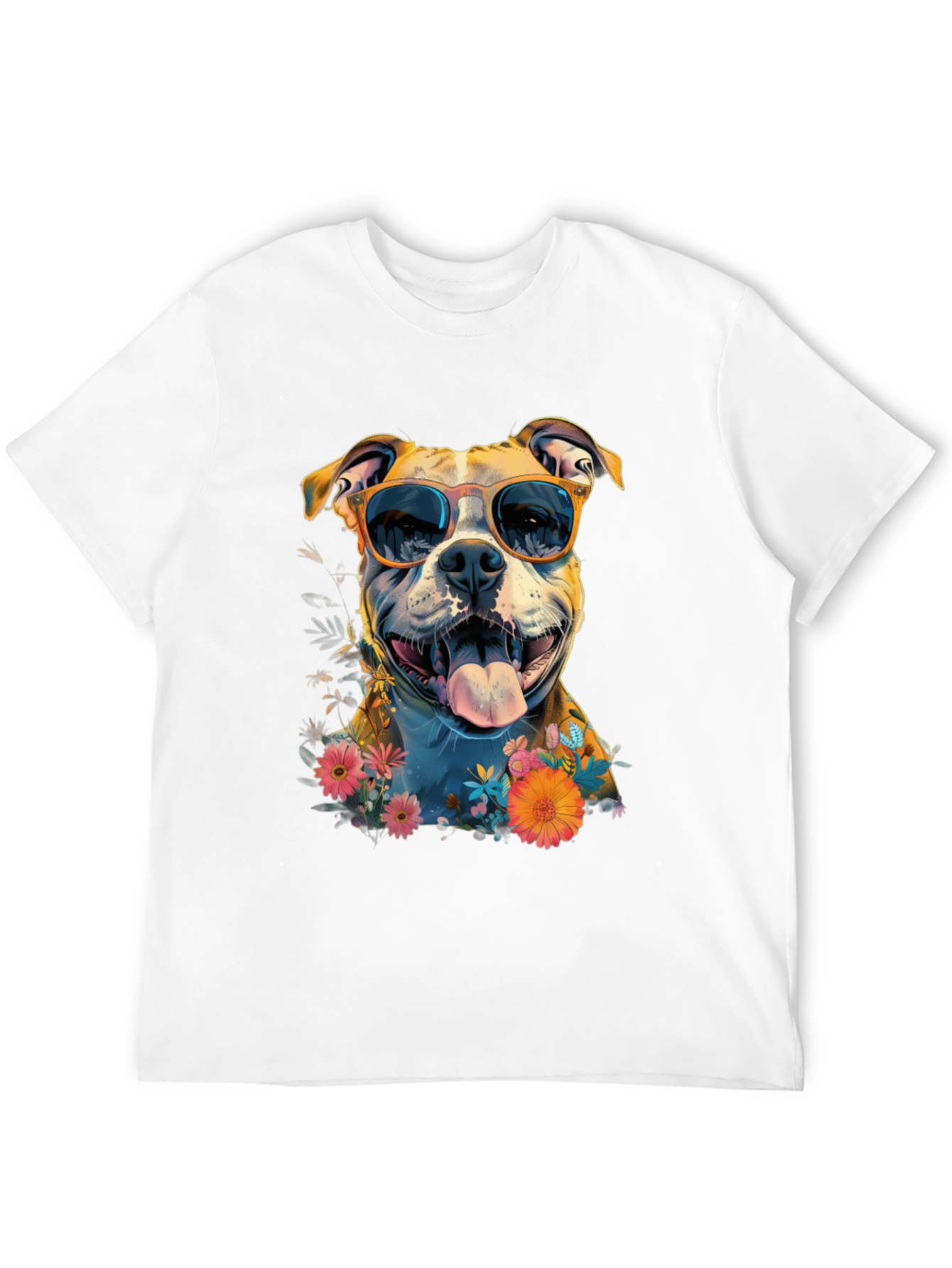 Cool Dog Graphic T-Shirt