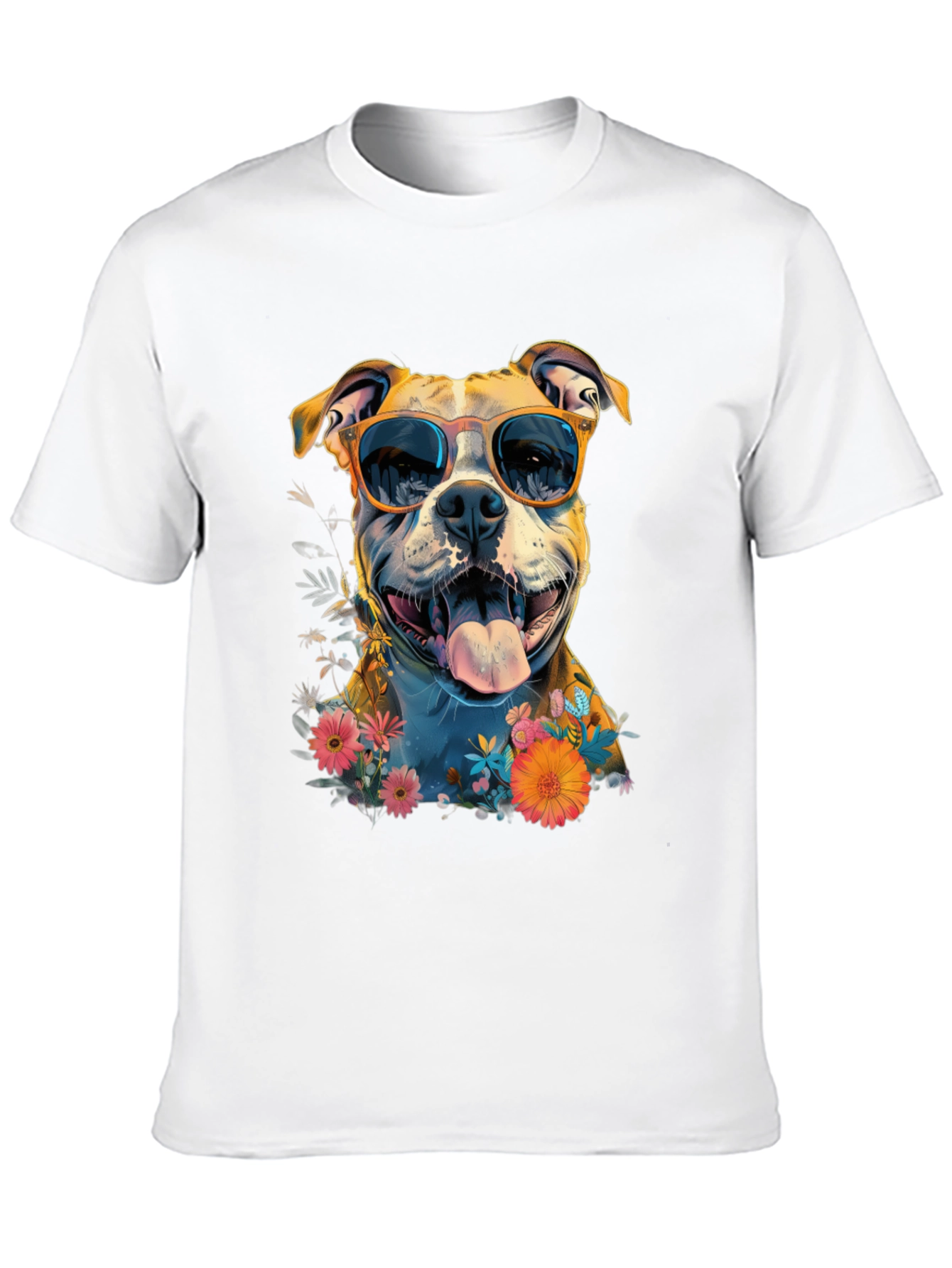 Cool Dog Graphic T-Shirt